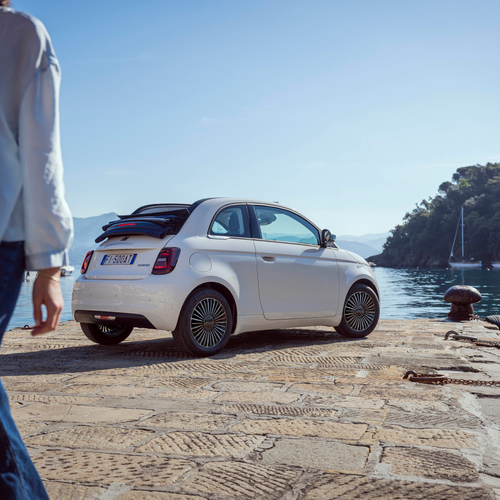 2026 Fiat 500 Dolcevita Rear View