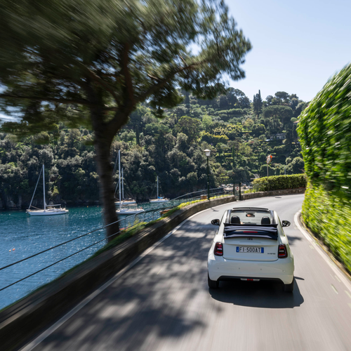 2026 Fiat 500 Dolcevita Rear View