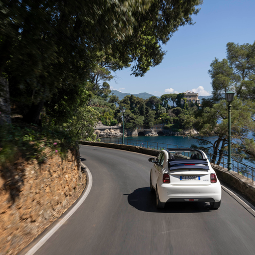 2026 Fiat 500 Dolcevita Rear View