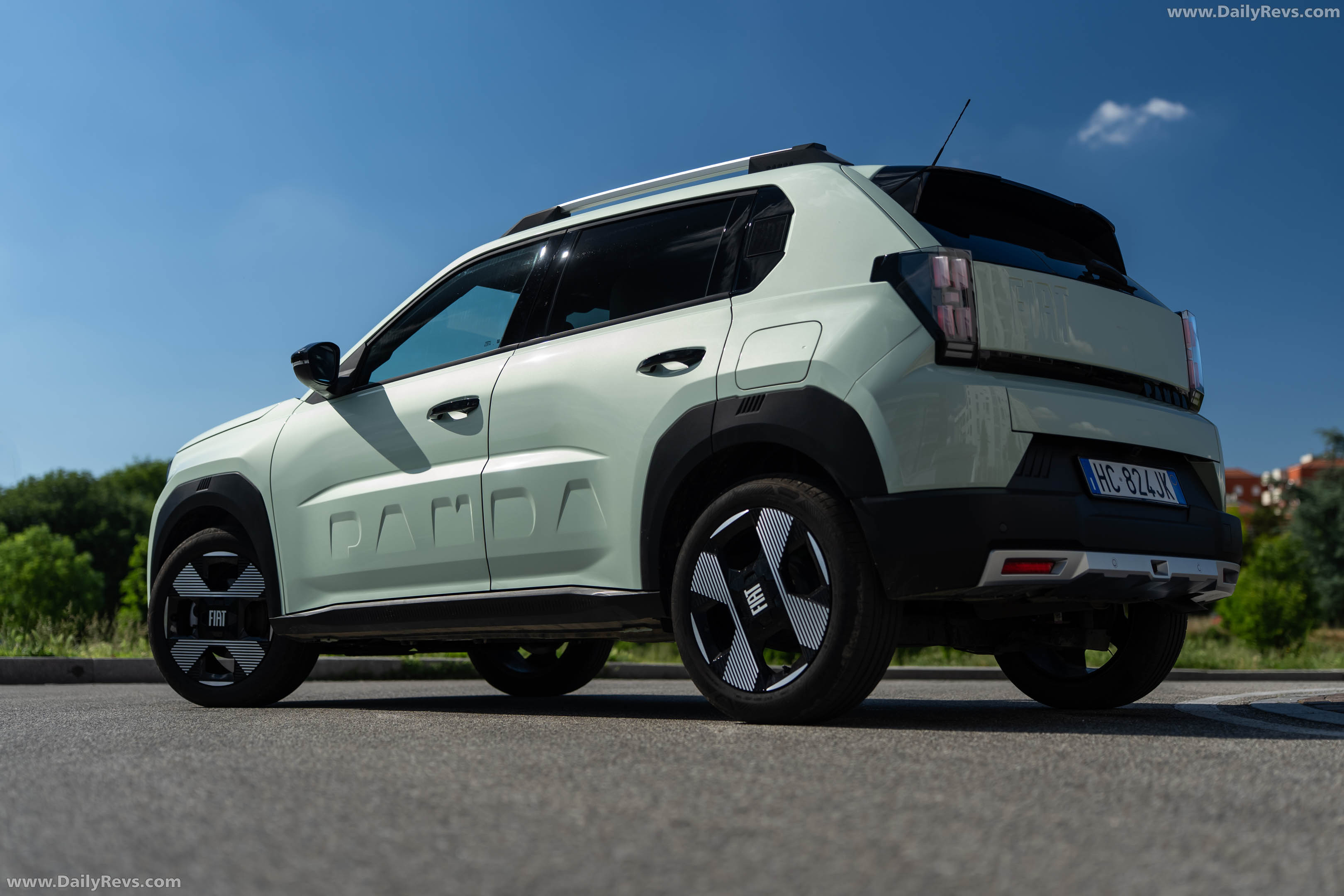 2026 Fiat Grande Panda Turbo 100 Rear View