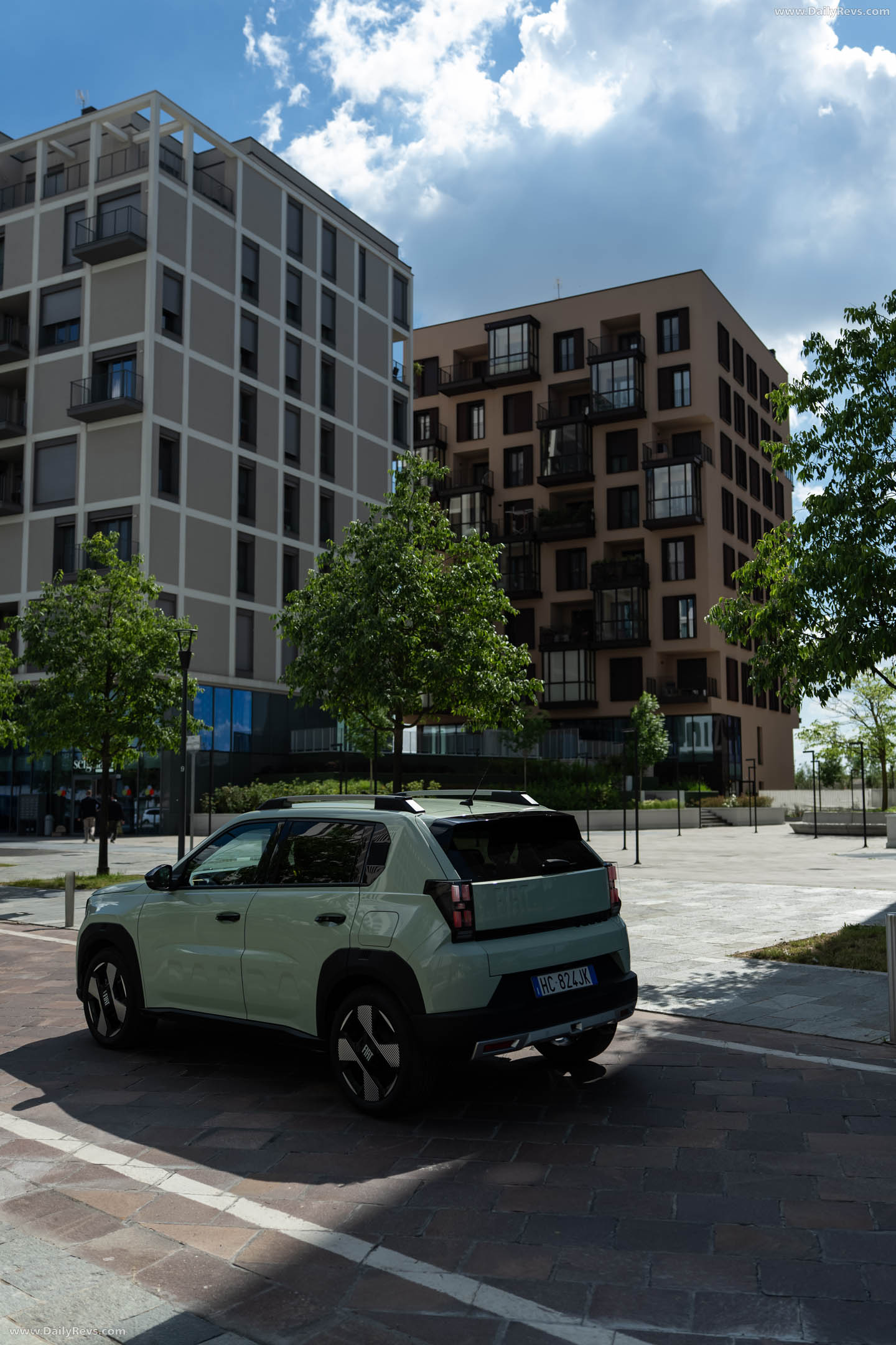 2026 Fiat Grande Panda Turbo 100 Rear View