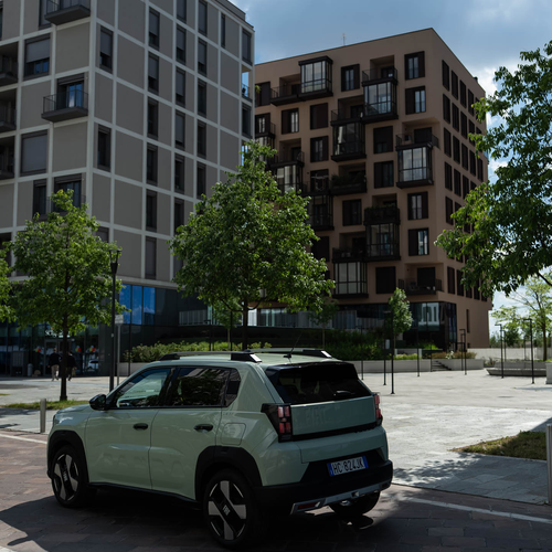 2026 Fiat Grande Panda Turbo 100 Rear View