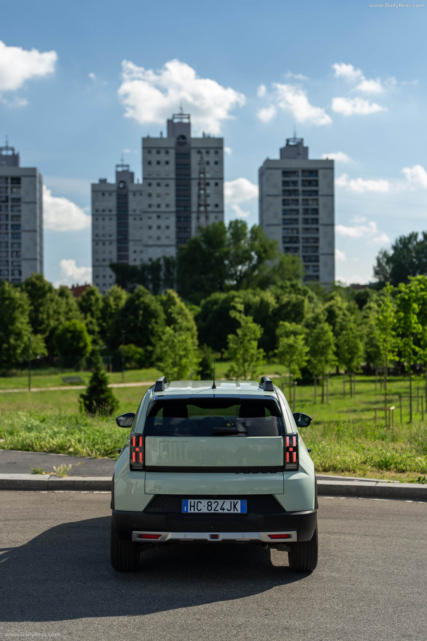 2026 Fiat Grande Panda Turbo 100 Rear View