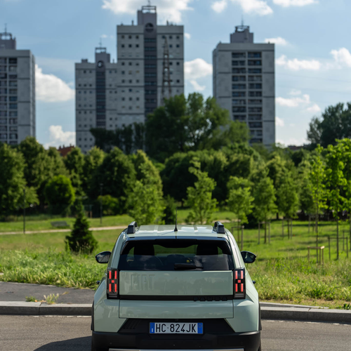 2026 Fiat Grande Panda Turbo 100 Rear View