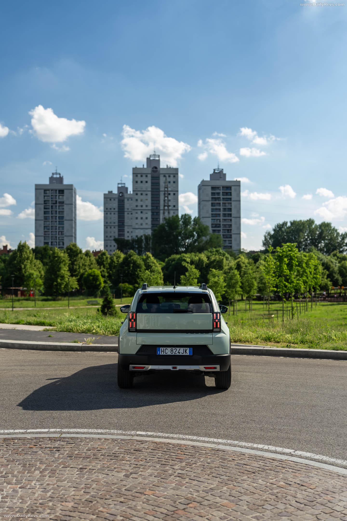 2026 Fiat Grande Panda Turbo 100 Rear View