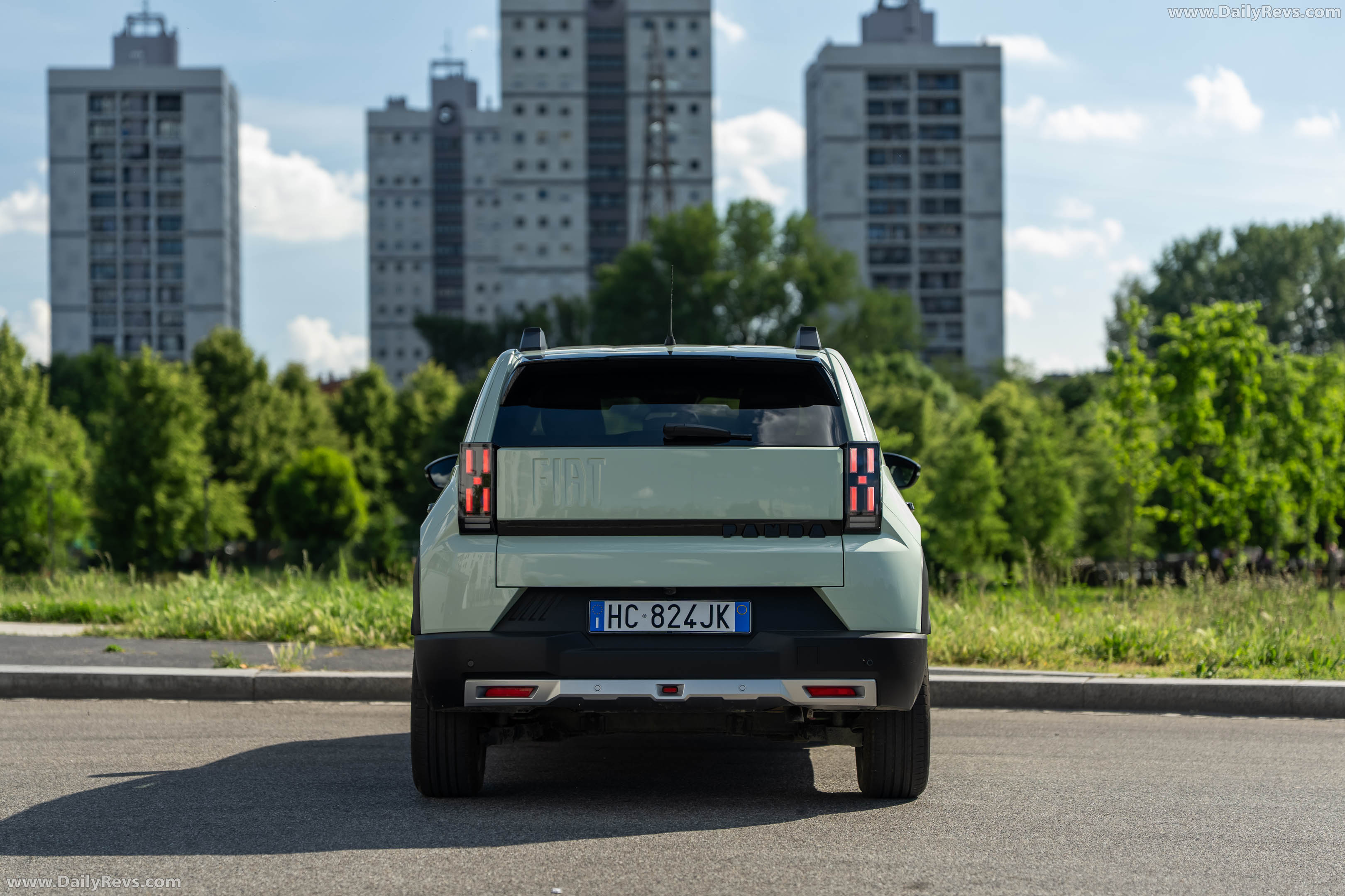 2026 Fiat Grande Panda Turbo 100 Rear View