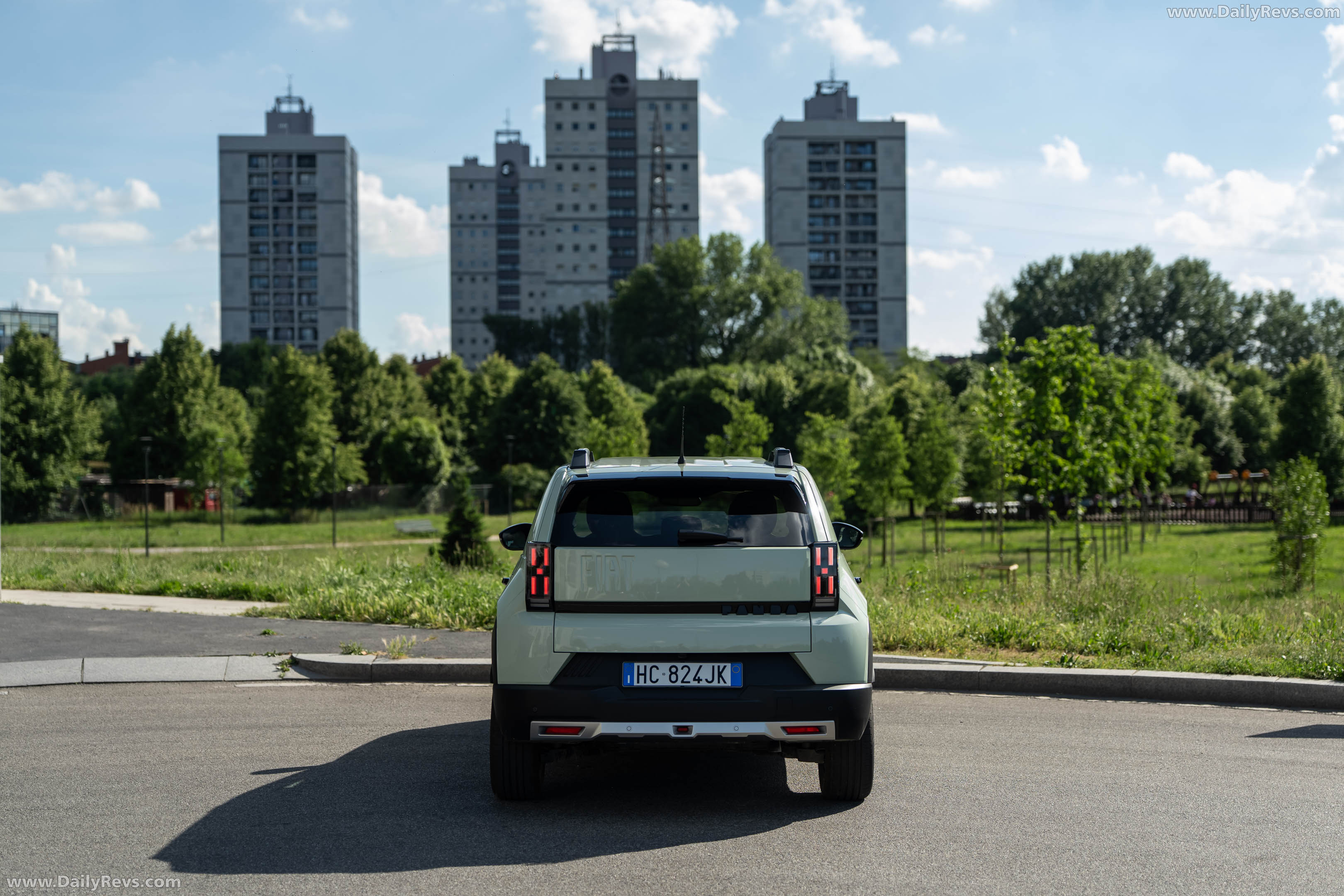 2026 Fiat Grande Panda Turbo 100 Rear View