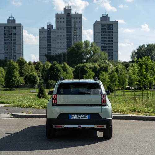 2026 Fiat Grande Panda Turbo 100 Rear View