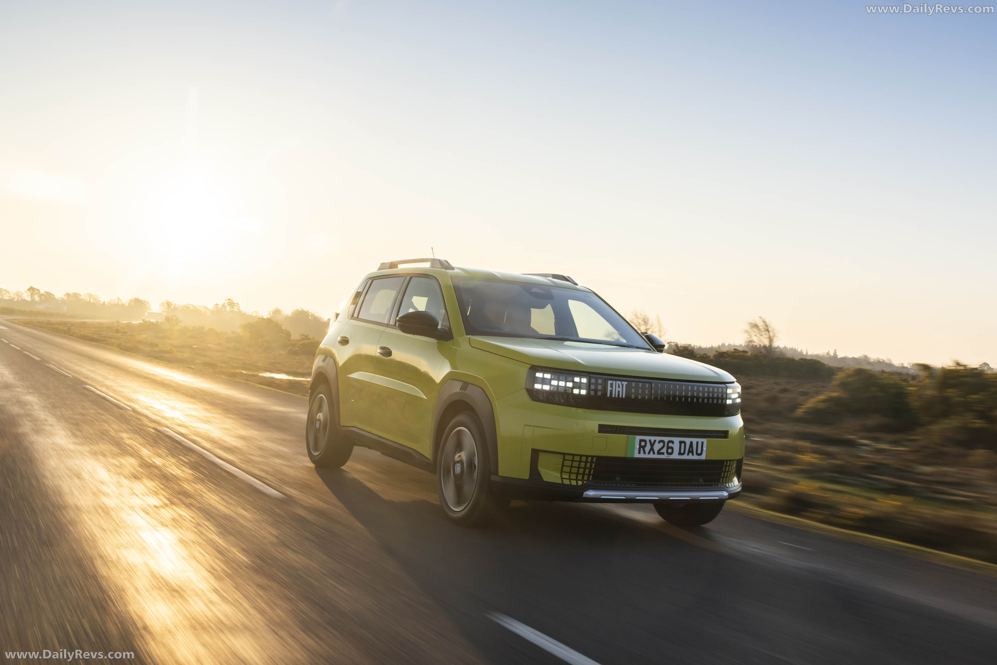 2025 Fiat Grande Panda La Prima UK Version Front View