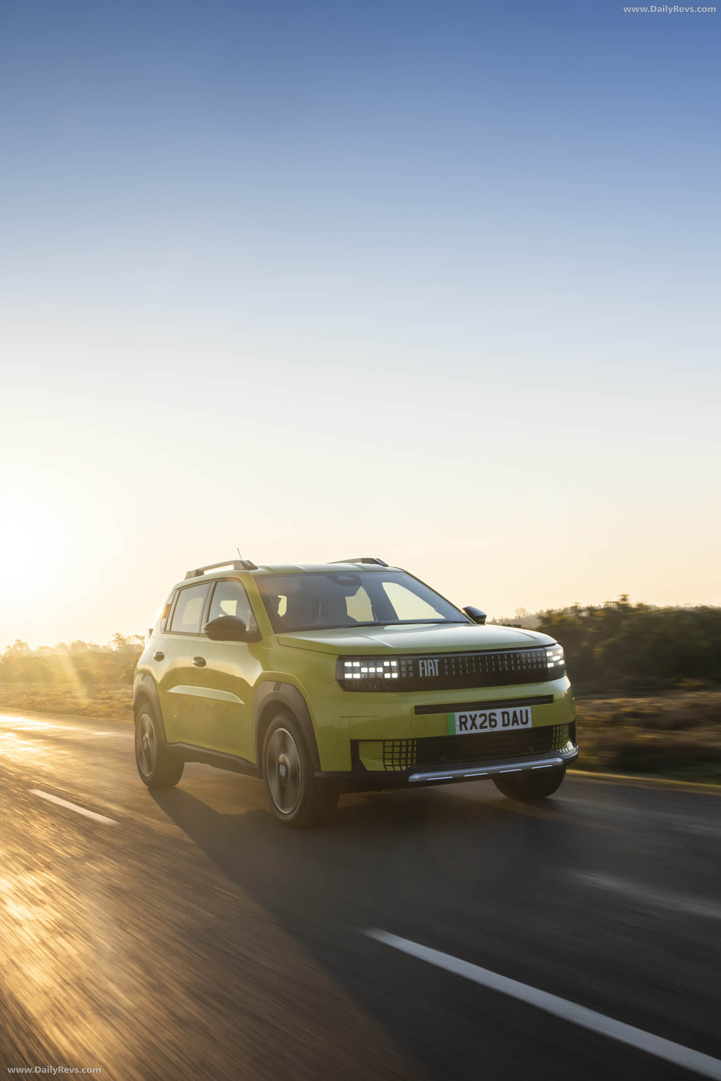 2025 Fiat Grande Panda La Prima UK Version Front View
