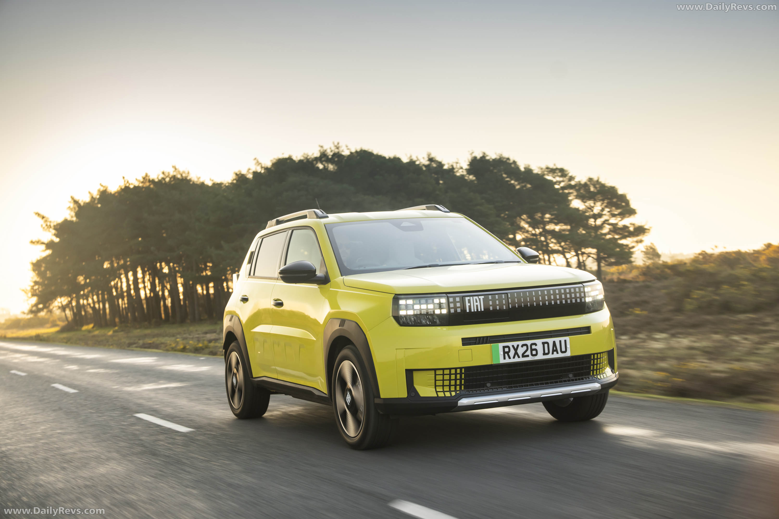 2025 Fiat Grande Panda La Prima UK Version Front View