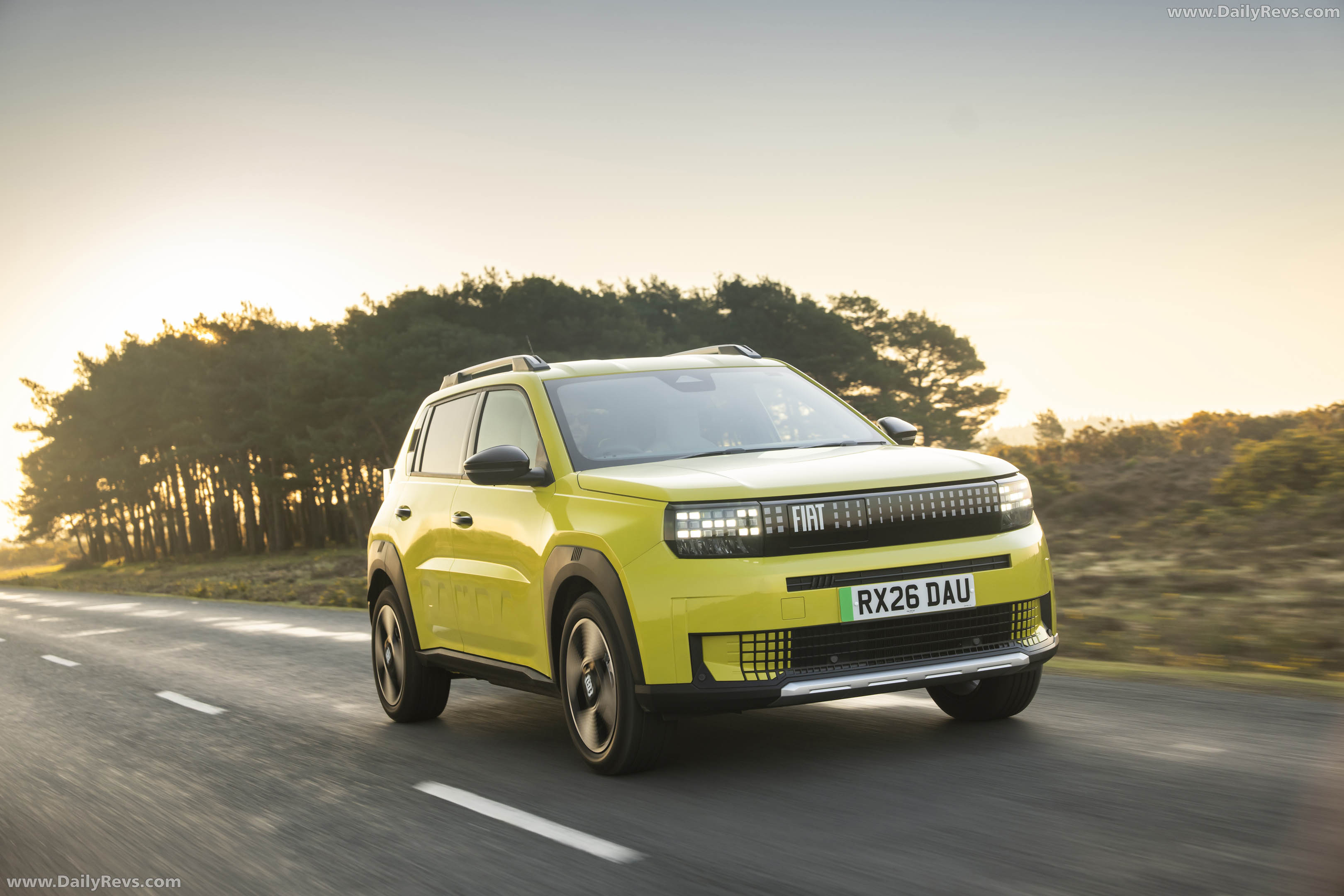 2025 Fiat Grande Panda La Prima UK Version Front View