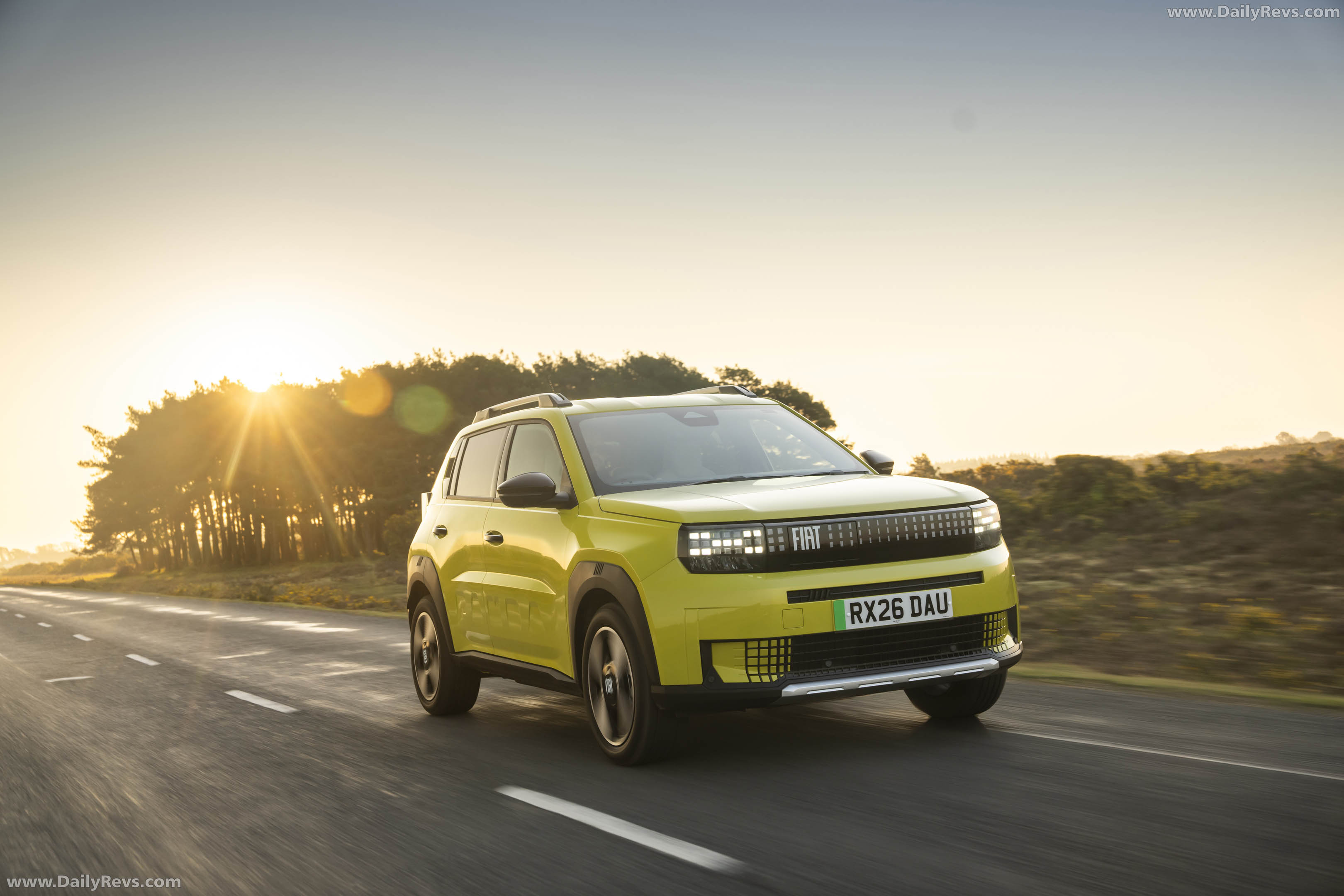 2025 Fiat Grande Panda La Prima UK Version Front View