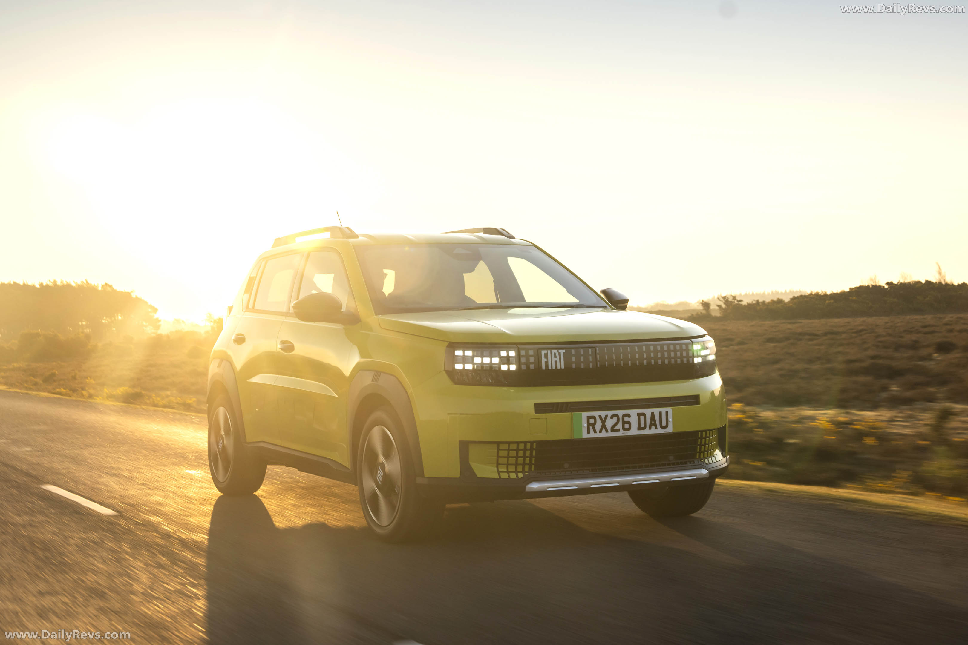 2025 Fiat Grande Panda La Prima UK Version Front View