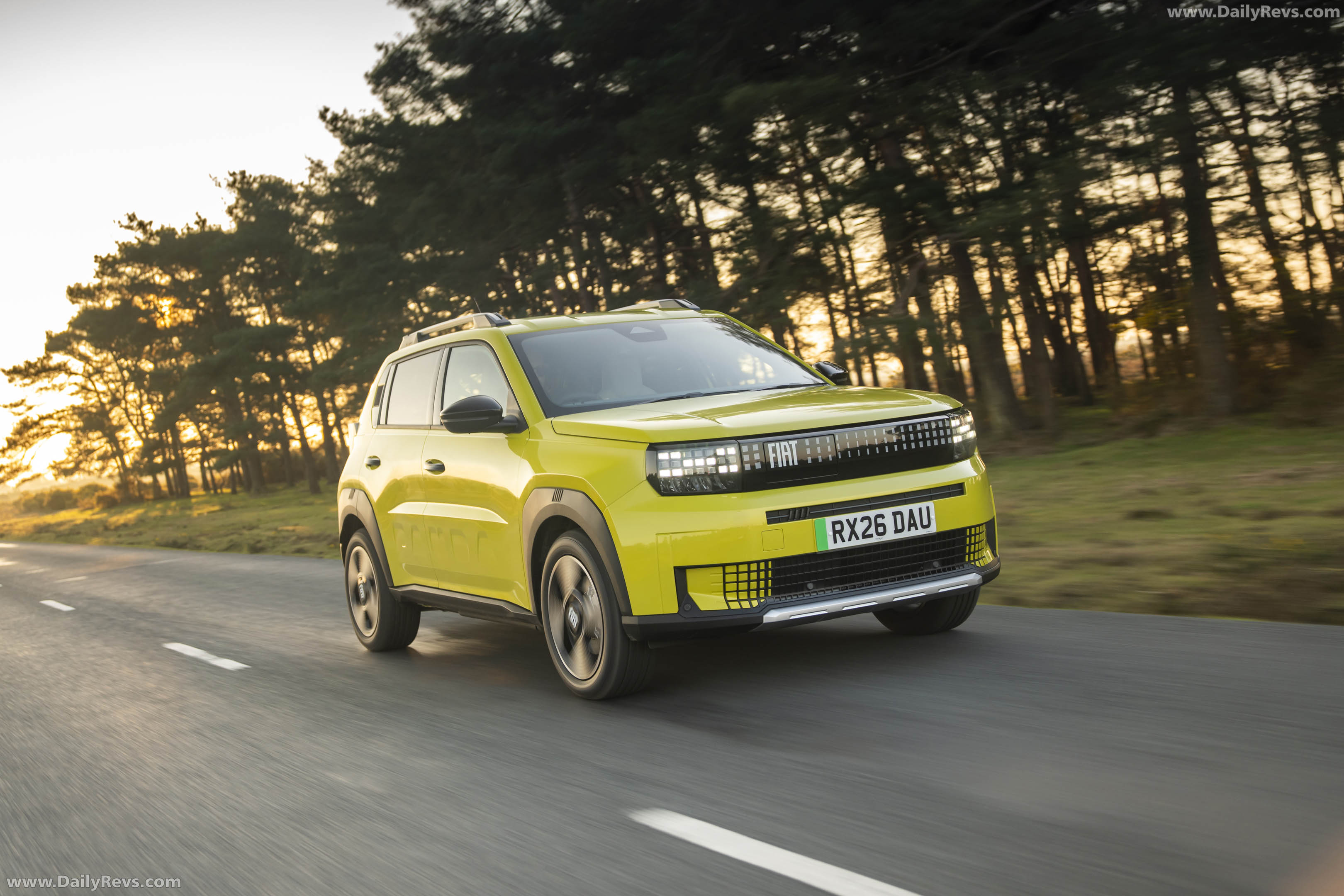 2025 Fiat Grande Panda La Prima UK Version Front View