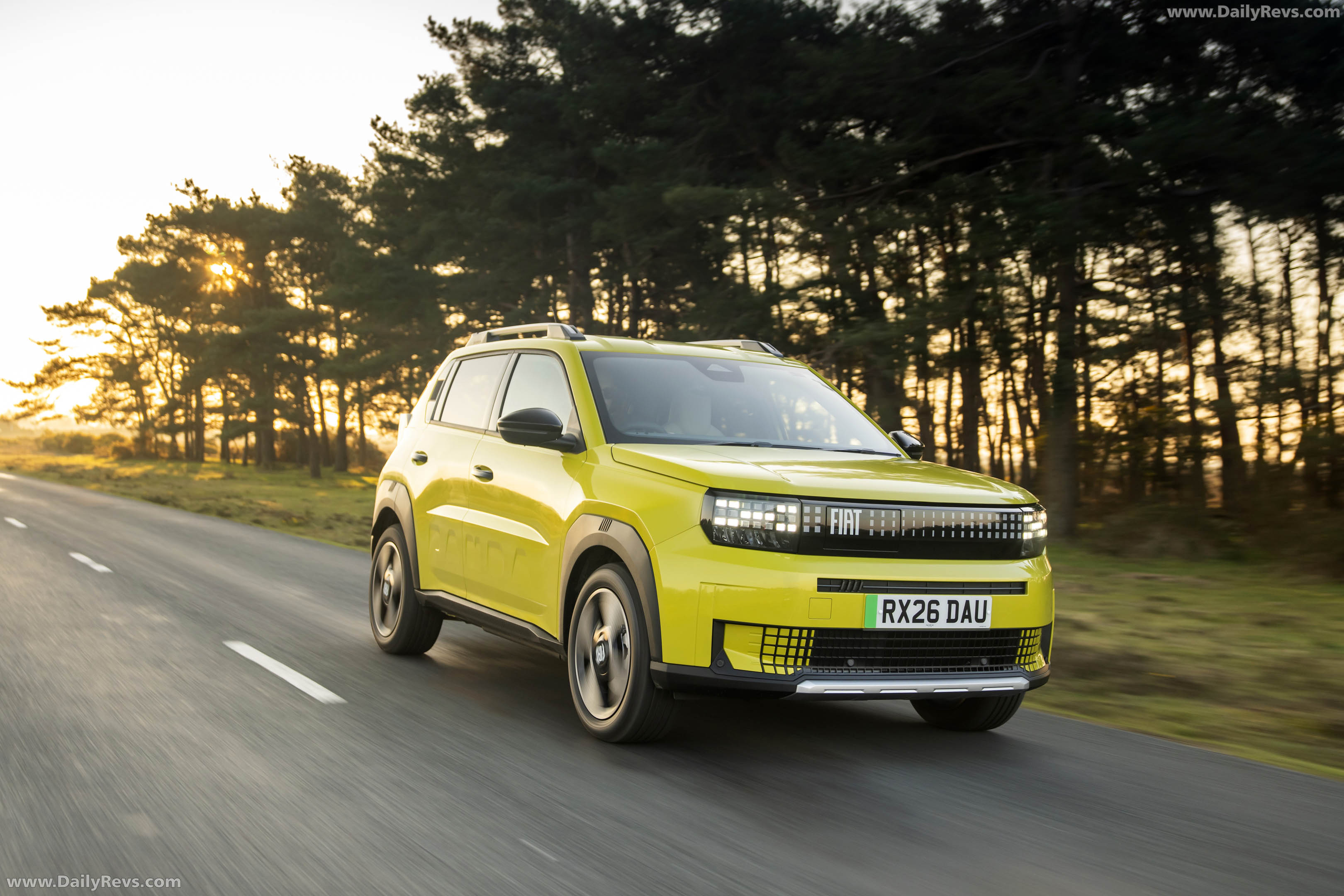 2025 Fiat Grande Panda La Prima UK Version Front View