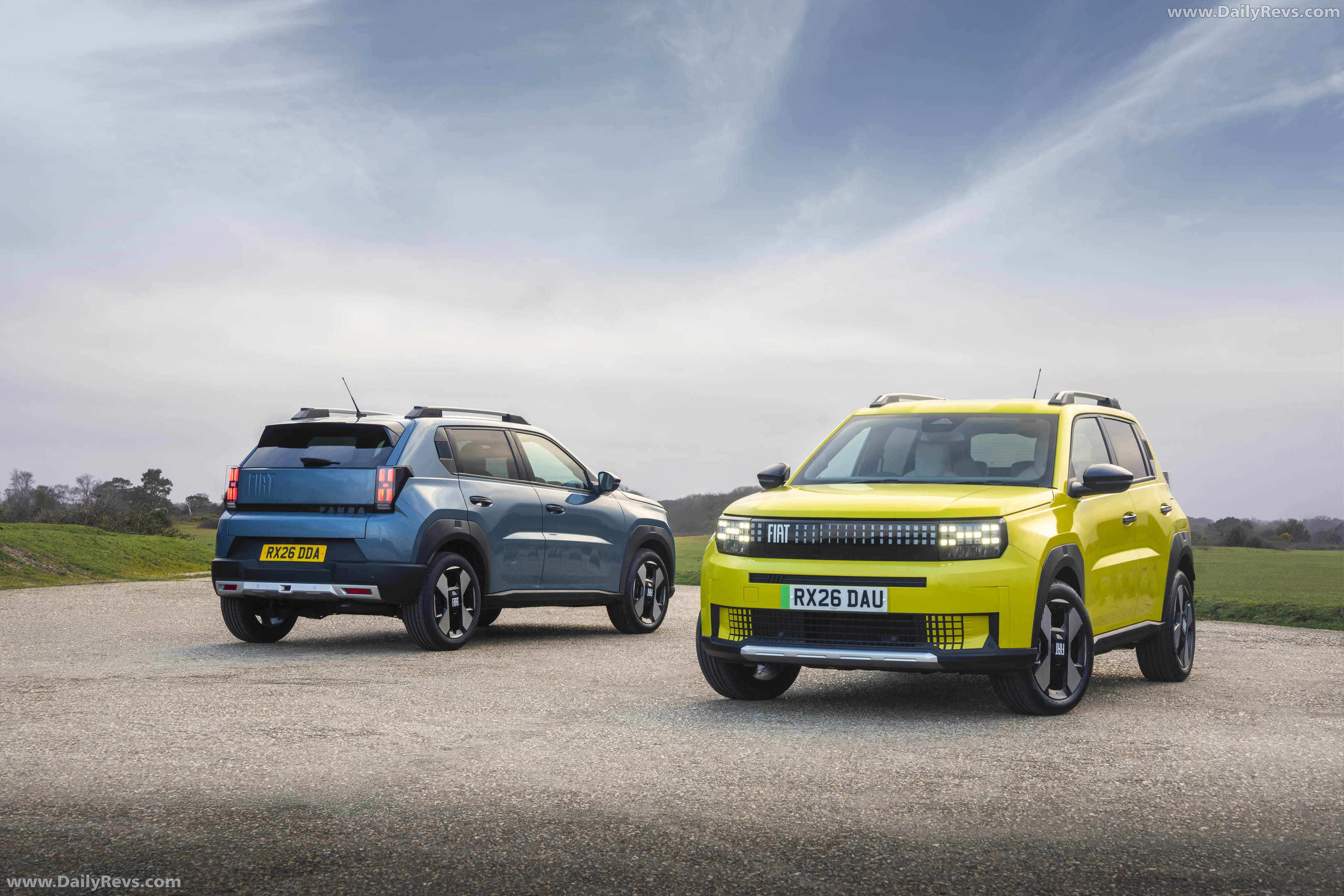 2025 Fiat Grande Panda La Prima UK Version Front View