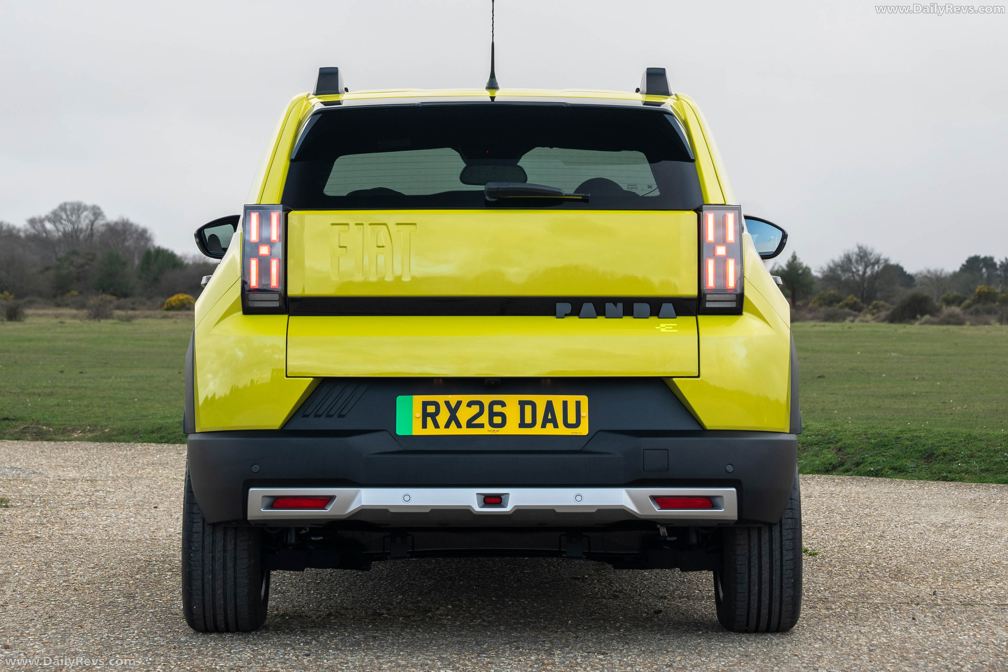 2025 Fiat Grande Panda La Prima UK Version Rear View