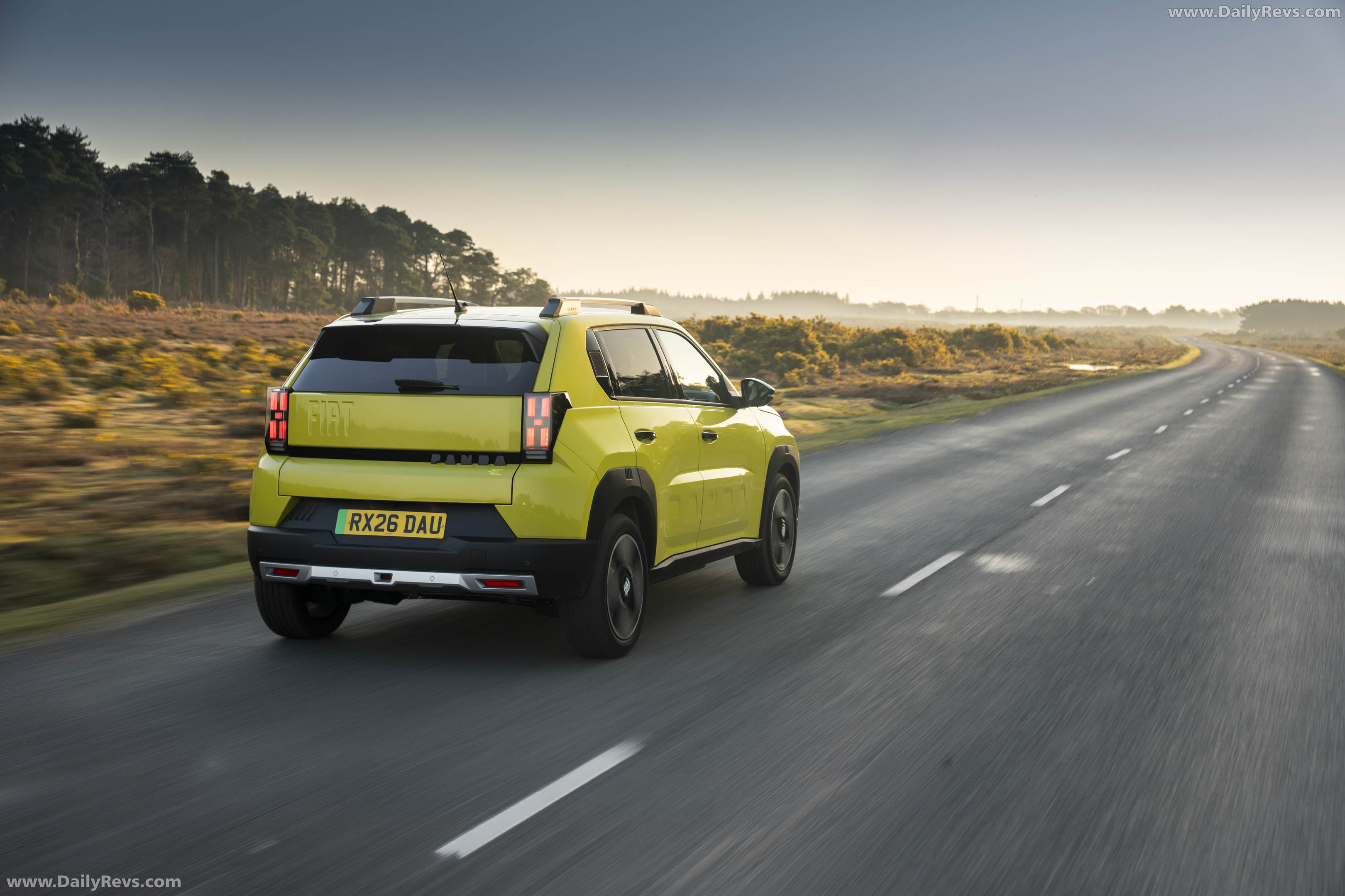 2025 Fiat Grande Panda La Prima UK Version Rear View