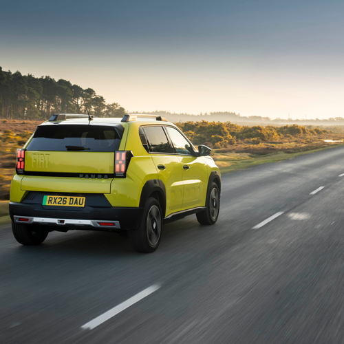 2025 Fiat Grande Panda La Prima UK Version Rear View
