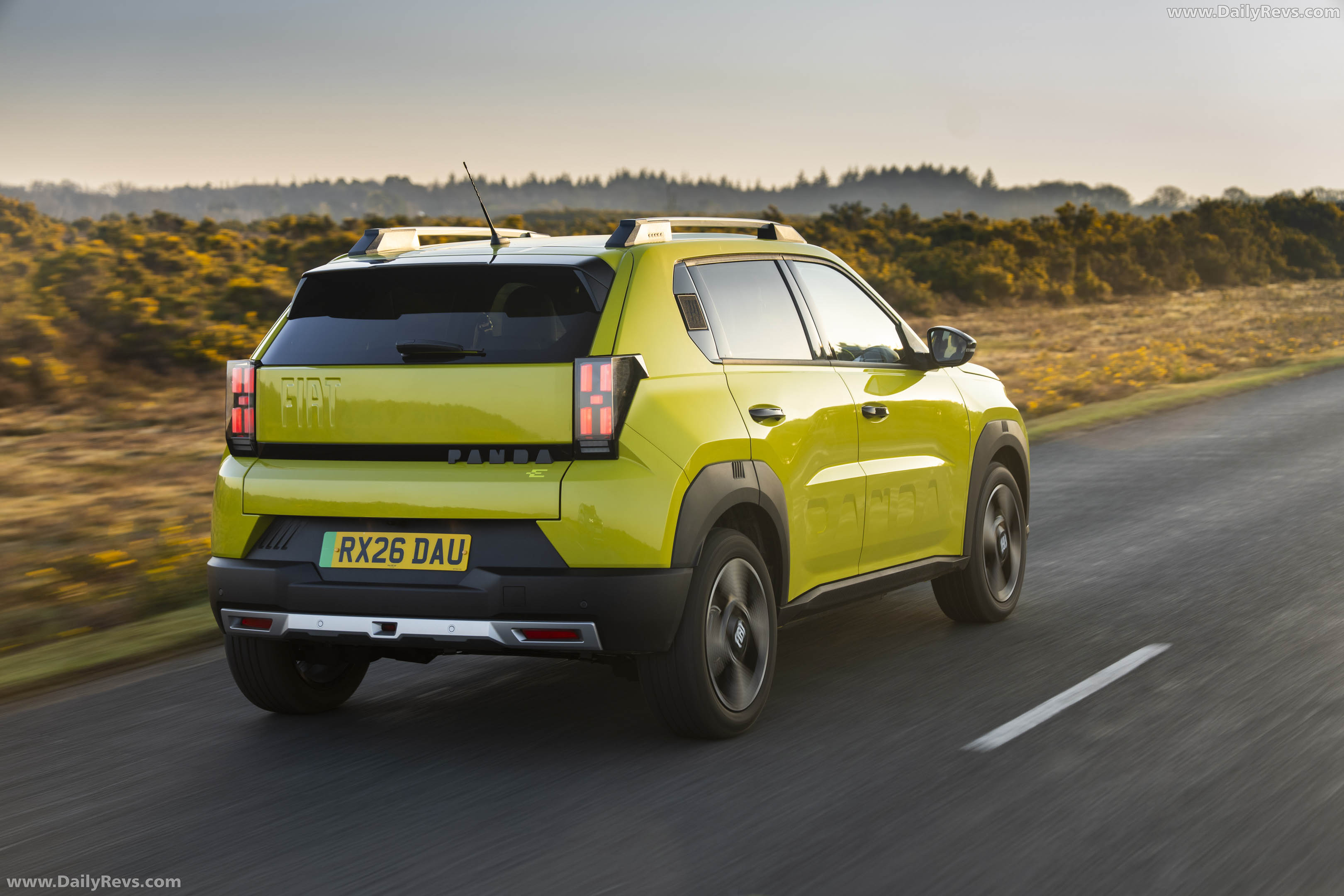 2025 Fiat Grande Panda La Prima UK Version Rear View