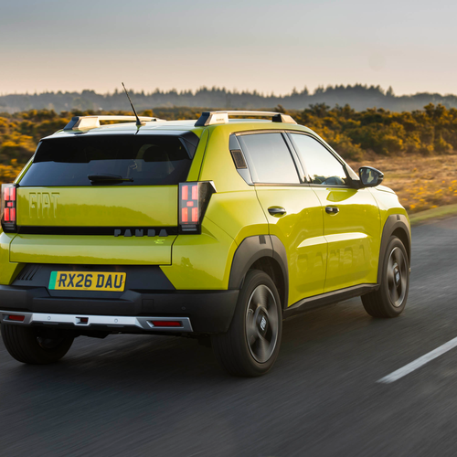 2025 Fiat Grande Panda La Prima UK Version Rear View