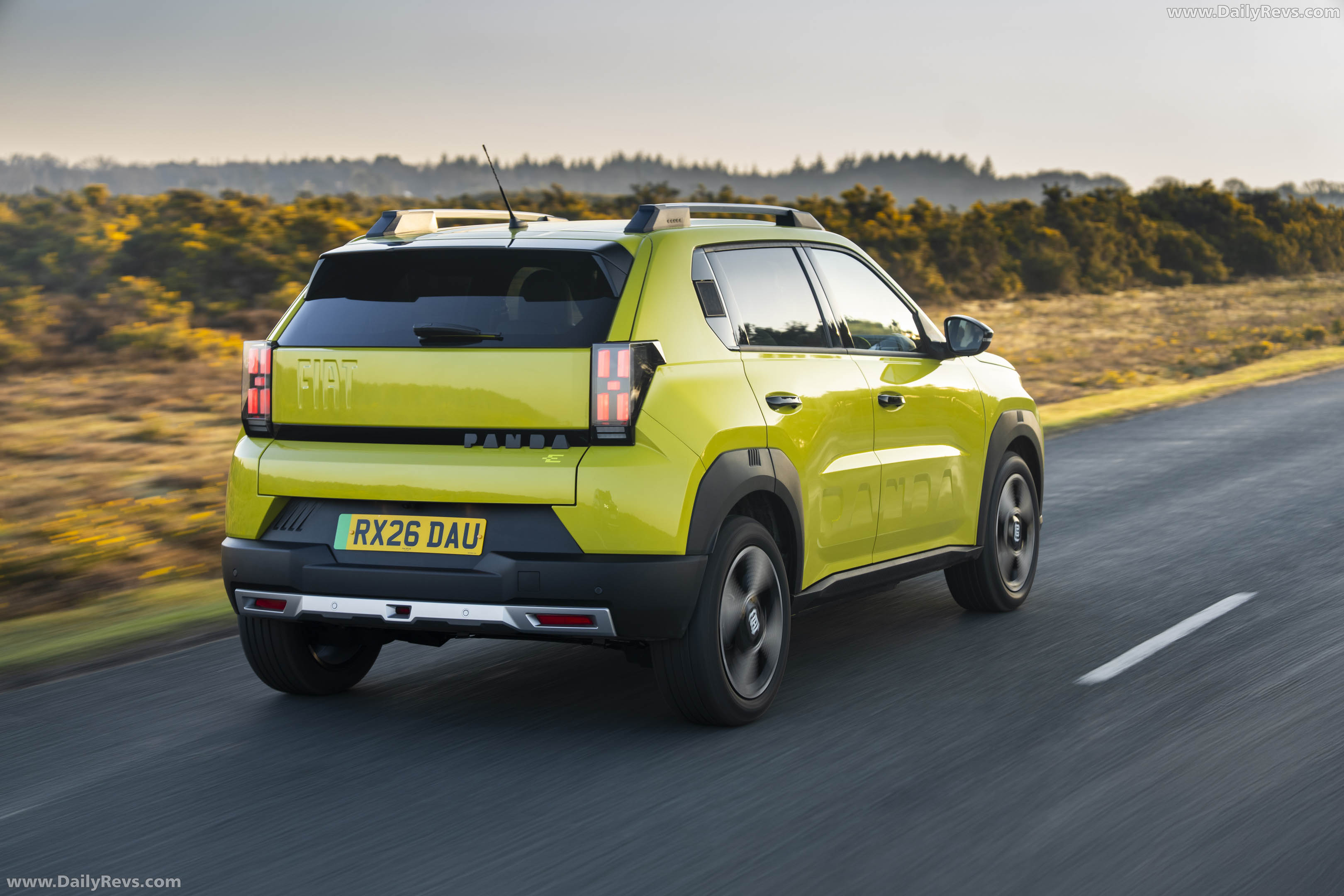 2025 Fiat Grande Panda La Prima UK Version Rear View