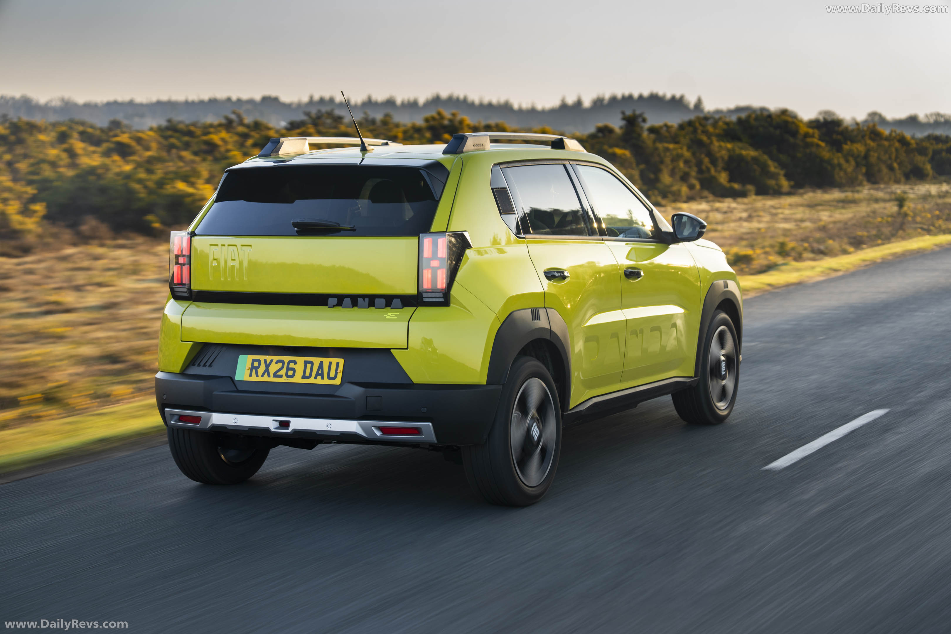2025 Fiat Grande Panda La Prima UK Version Rear View