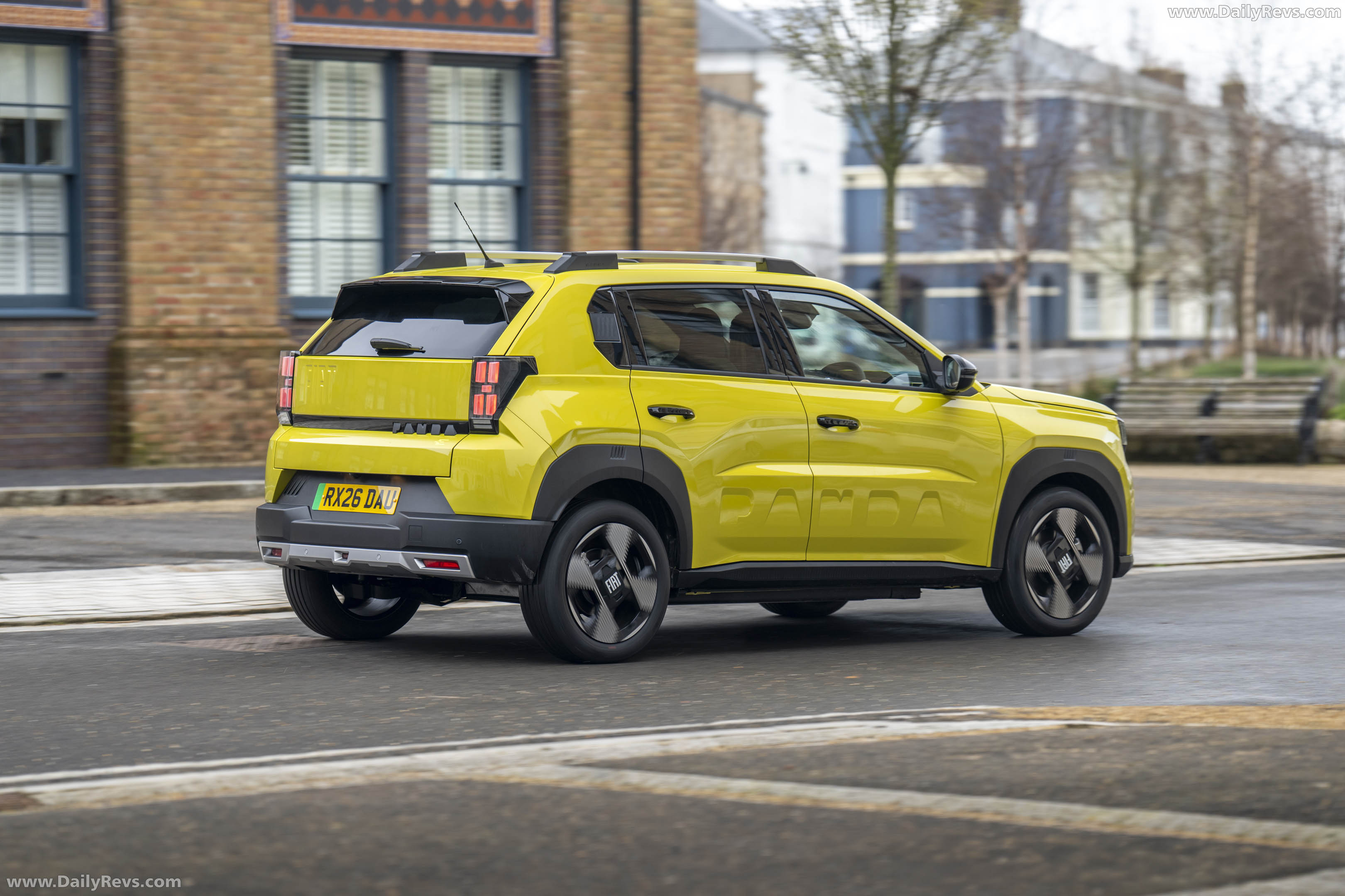 2025 Fiat Grande Panda La Prima UK Version Rear View