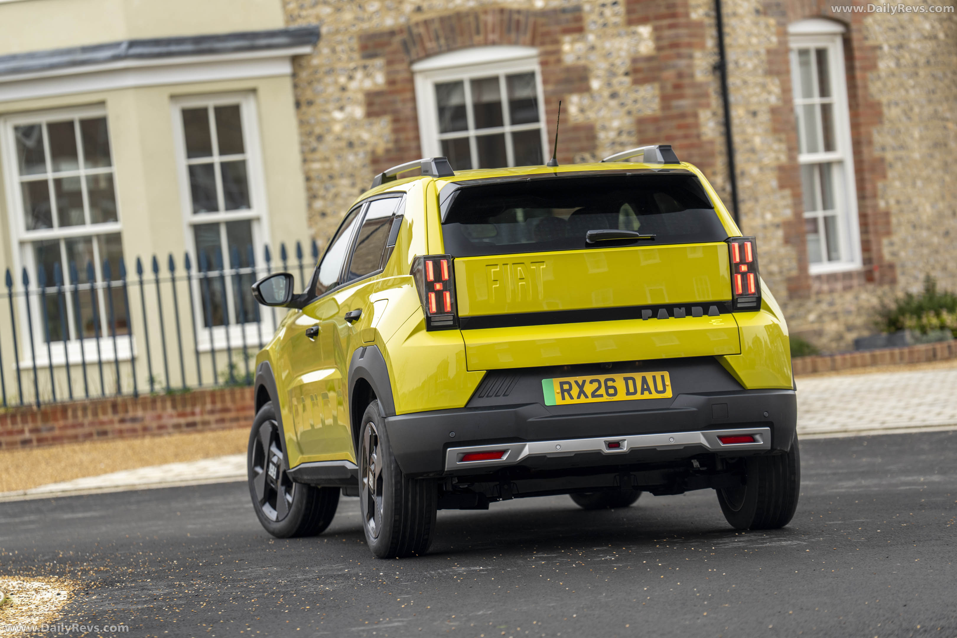 2025 Fiat Grande Panda La Prima UK Version Rear View