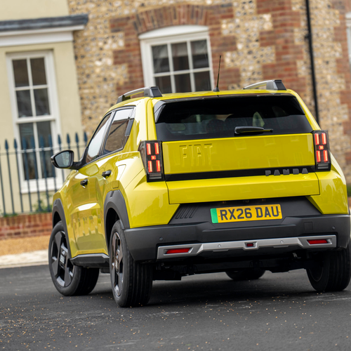 2025 Fiat Grande Panda La Prima UK Version Rear View