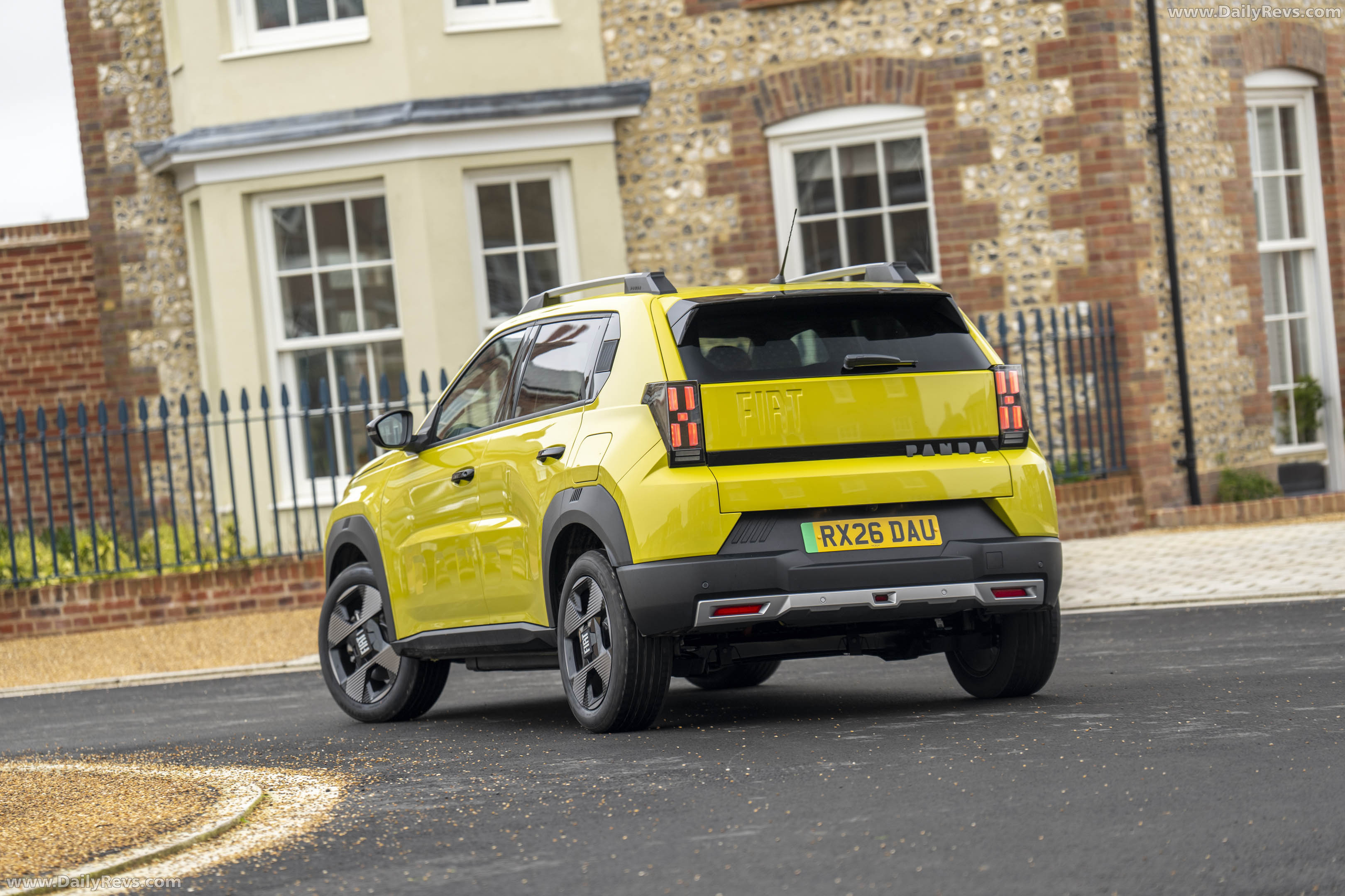 2025 Fiat Grande Panda La Prima UK Version Rear View