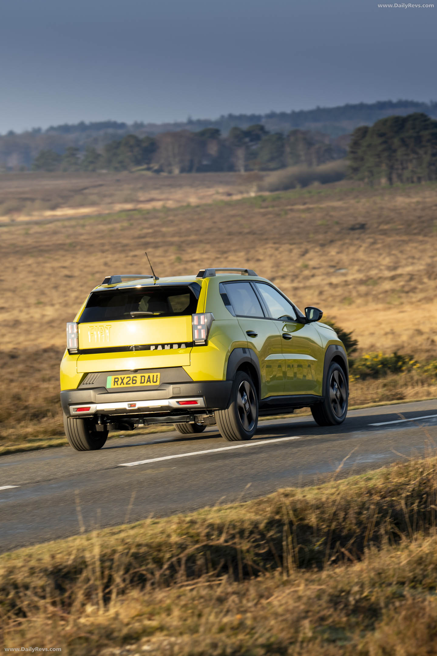 2025 Fiat Grande Panda La Prima UK Version Rear View
