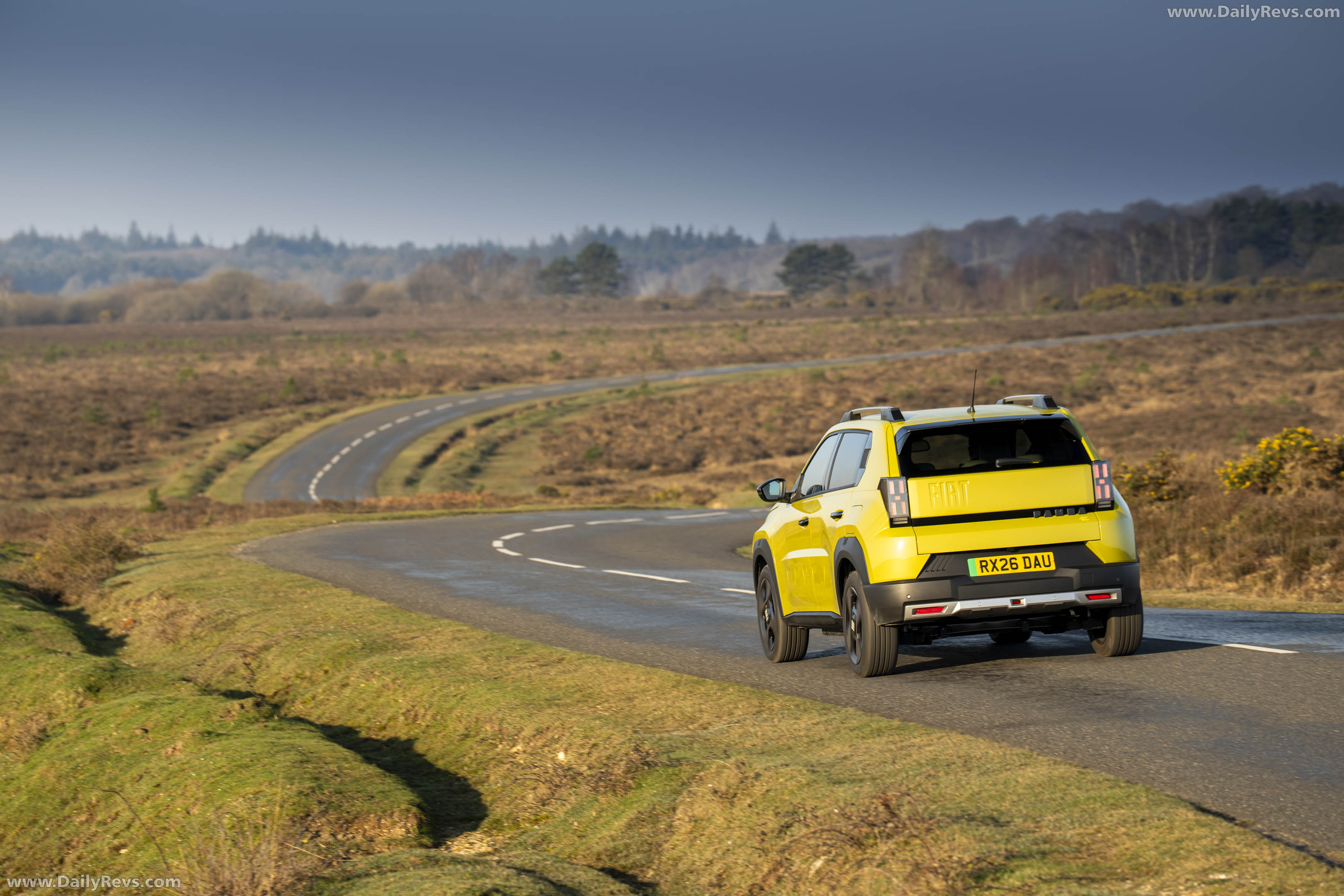 2025 Fiat Grande Panda La Prima UK Version Rear View