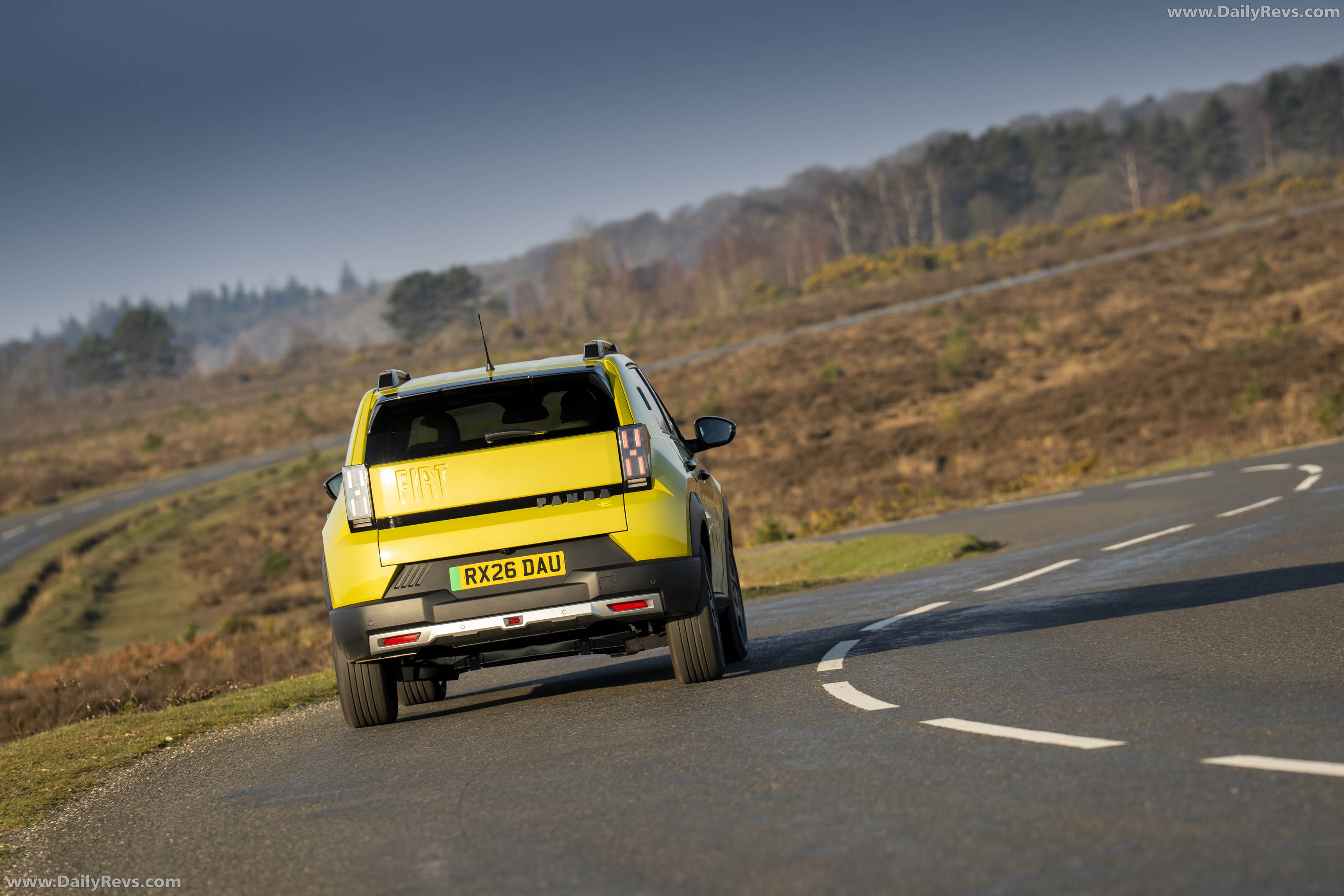 2025 Fiat Grande Panda La Prima UK Version Rear View