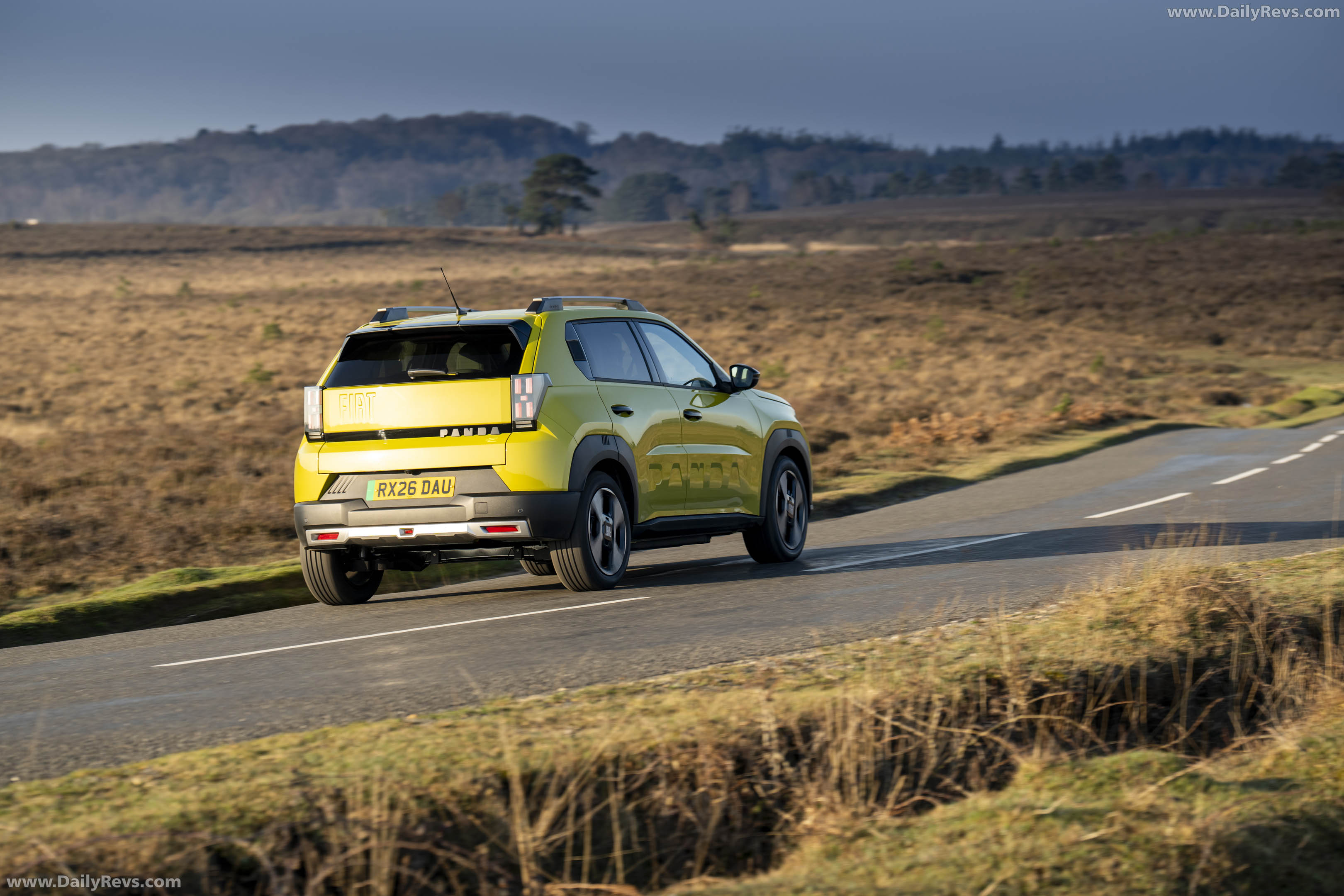 2025 Fiat Grande Panda La Prima UK Version Rear View