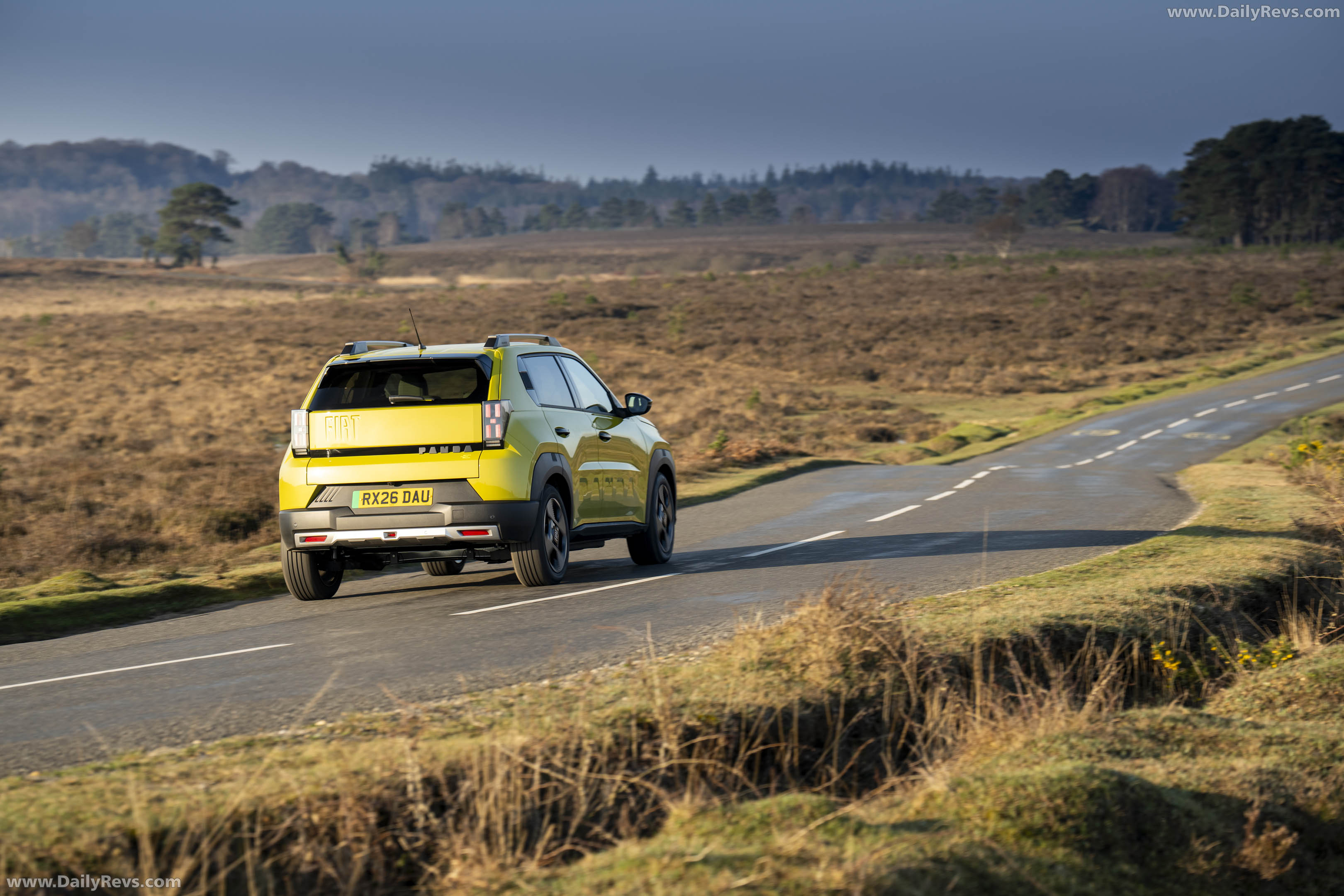 2025 Fiat Grande Panda La Prima UK Version Rear View