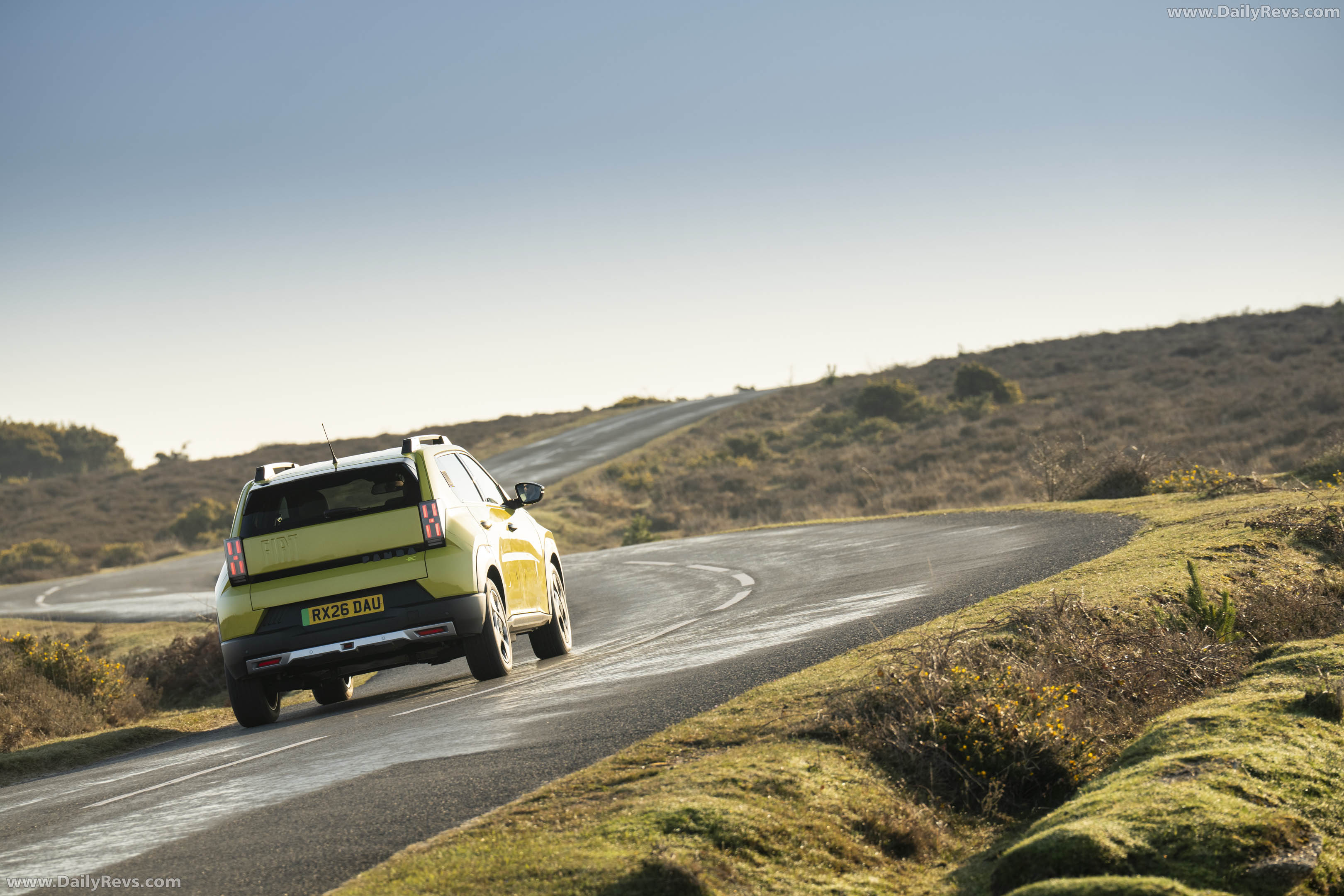 2025 Fiat Grande Panda La Prima UK Version Rear View
