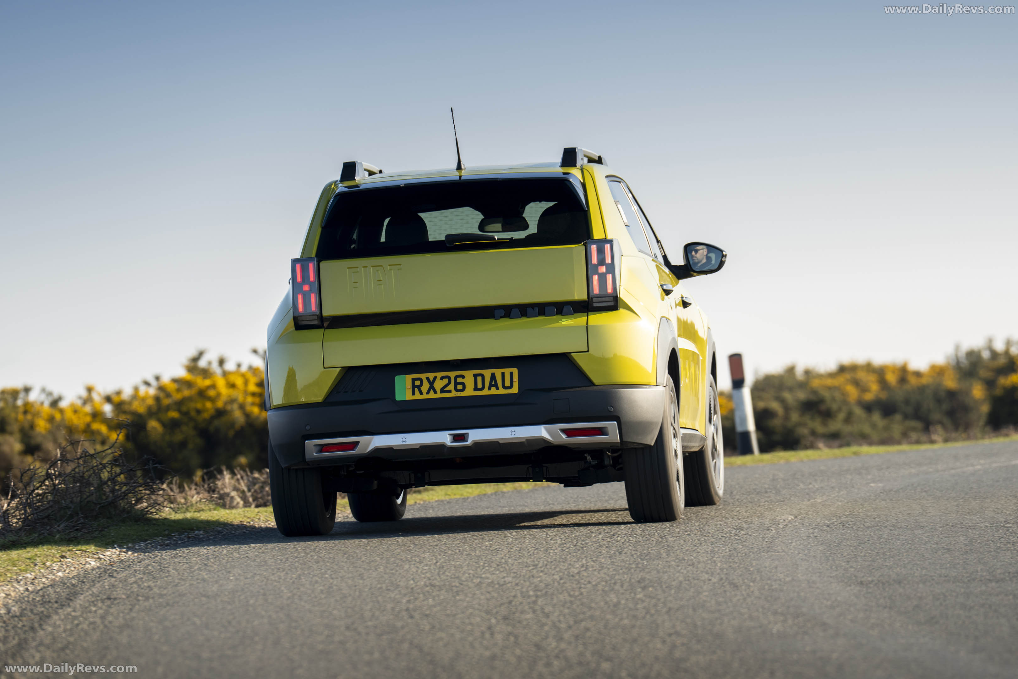 2025 Fiat Grande Panda La Prima UK Version Rear View