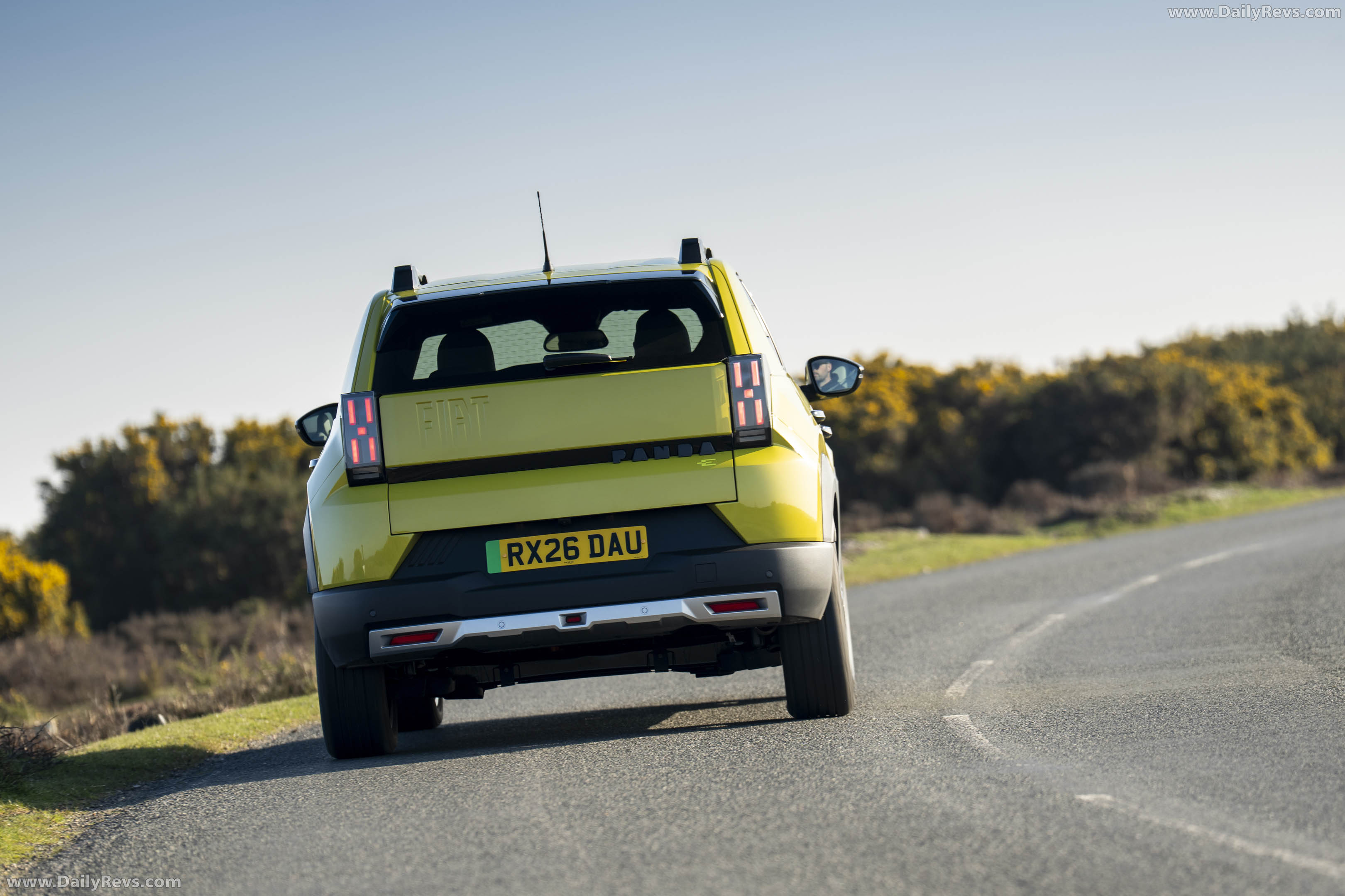 2025 Fiat Grande Panda La Prima UK Version Rear View