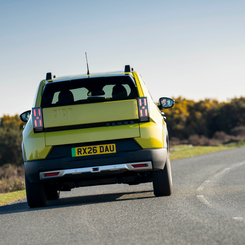 2025 Fiat Grande Panda La Prima UK Version Rear View