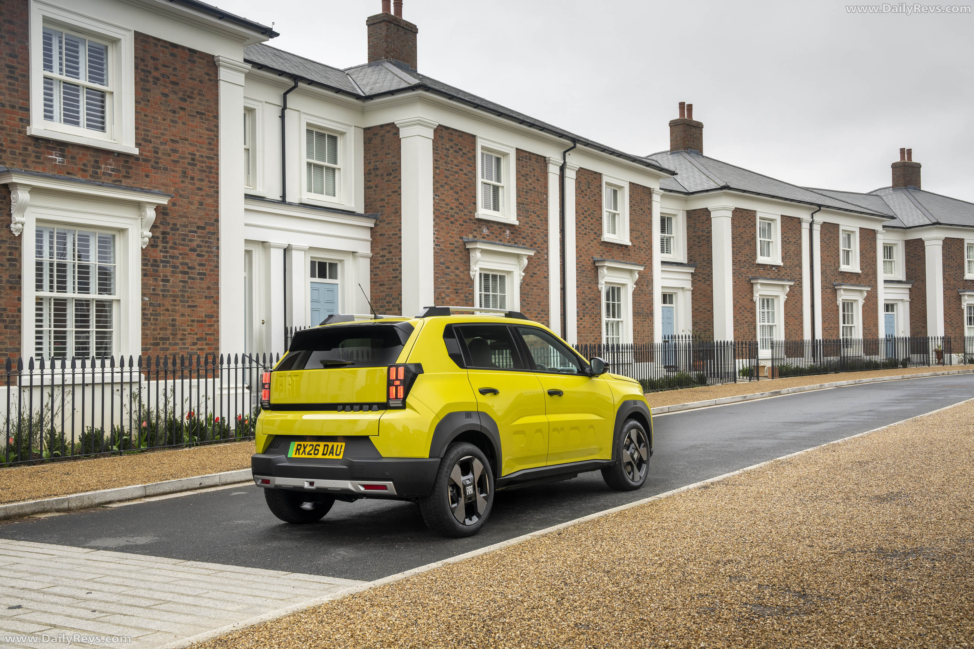 2025 Fiat Grande Panda La Prima UK Version Rear View