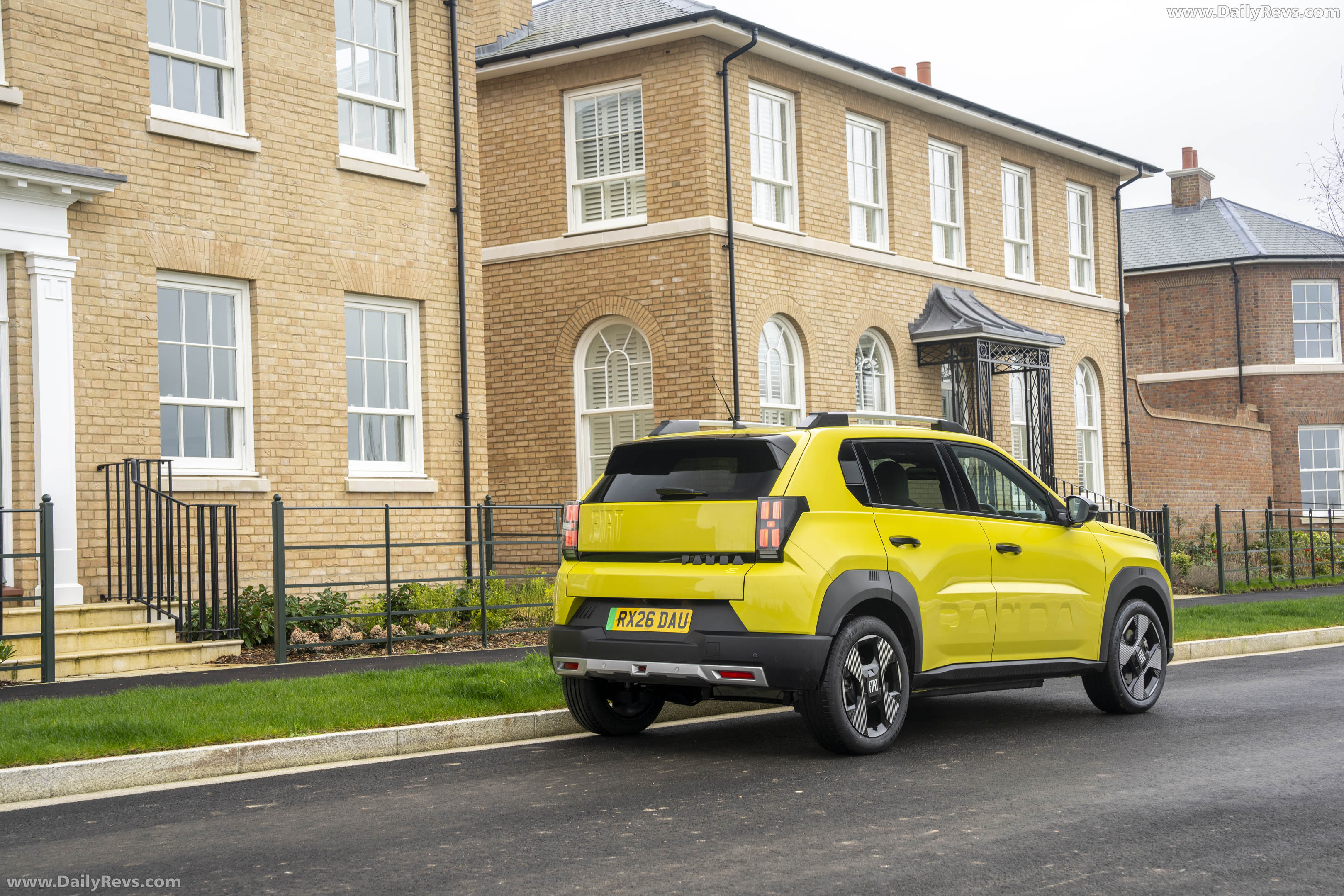 2025 Fiat Grande Panda La Prima UK Version Rear View