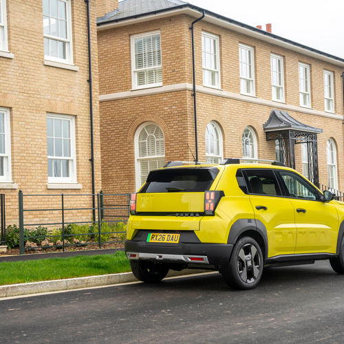 2025 Fiat Grande Panda La Prima UK Version Rear View