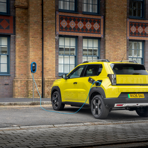 2025 Fiat Grande Panda La Prima UK Version Rear View