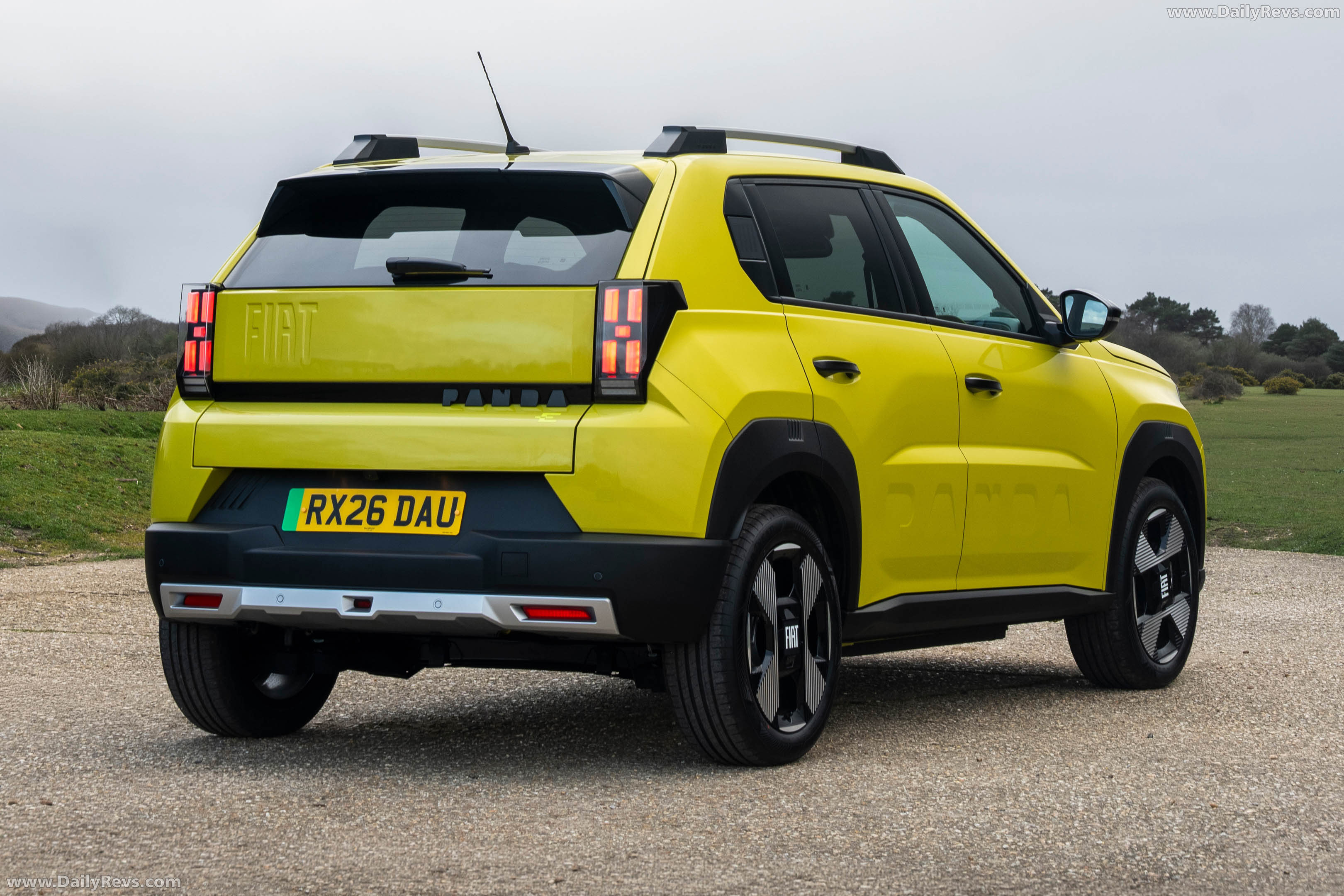 2025 Fiat Grande Panda La Prima UK Version Rear View