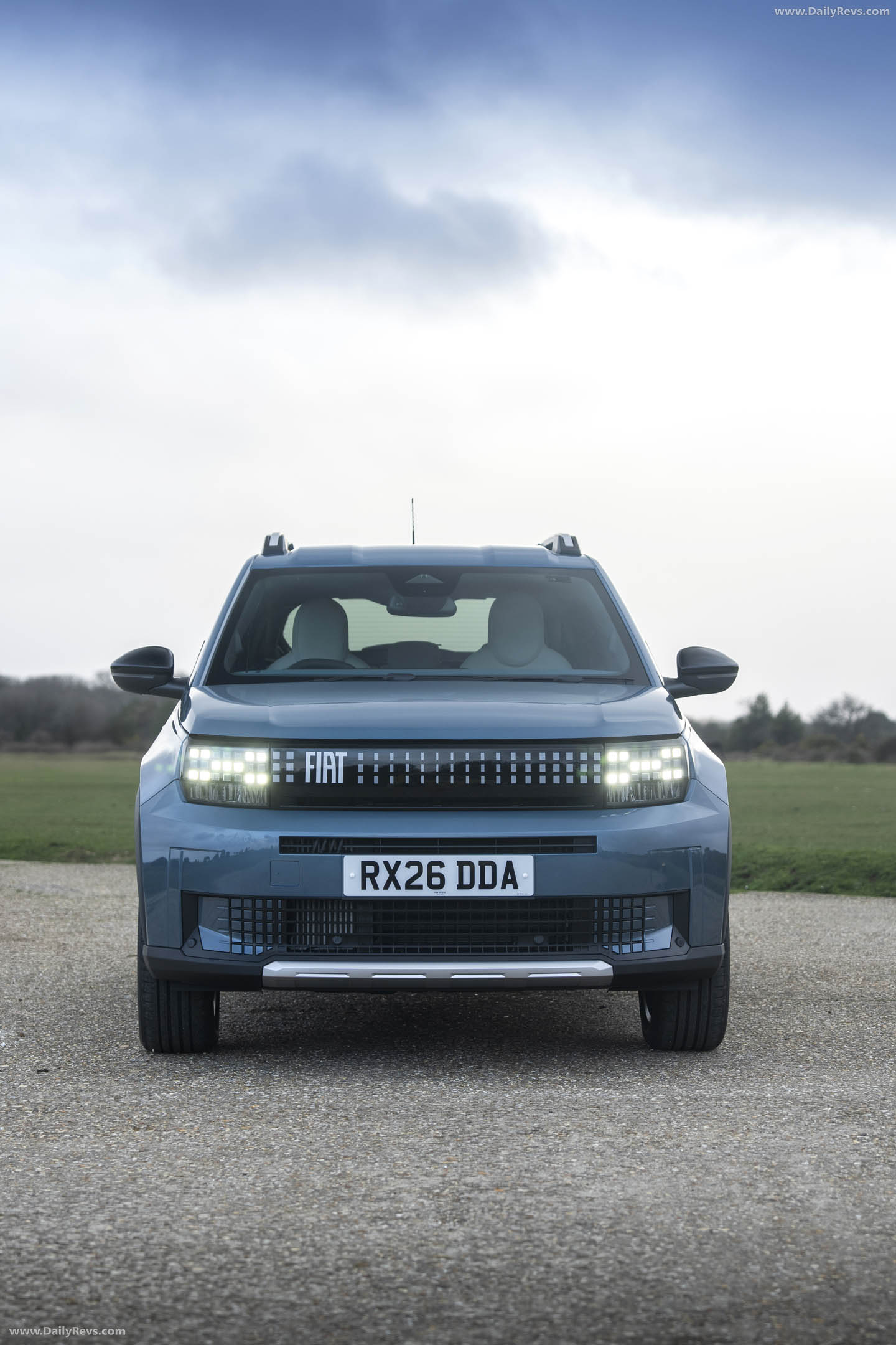 2025 Fiat Panda Hybrid La Prima UK Version Front View
