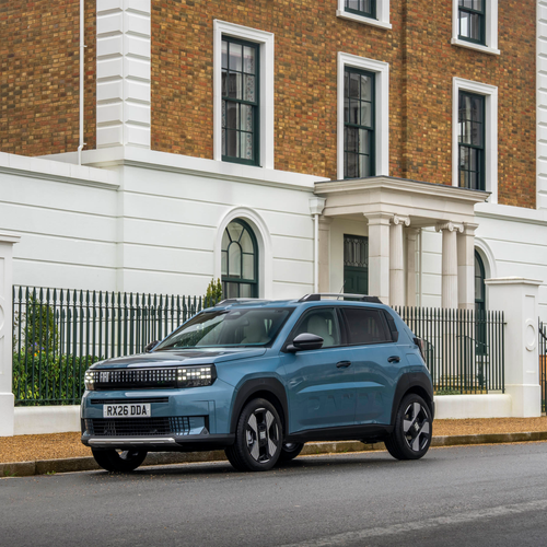 2025 Fiat Panda Hybrid La Prima UK Version Front View