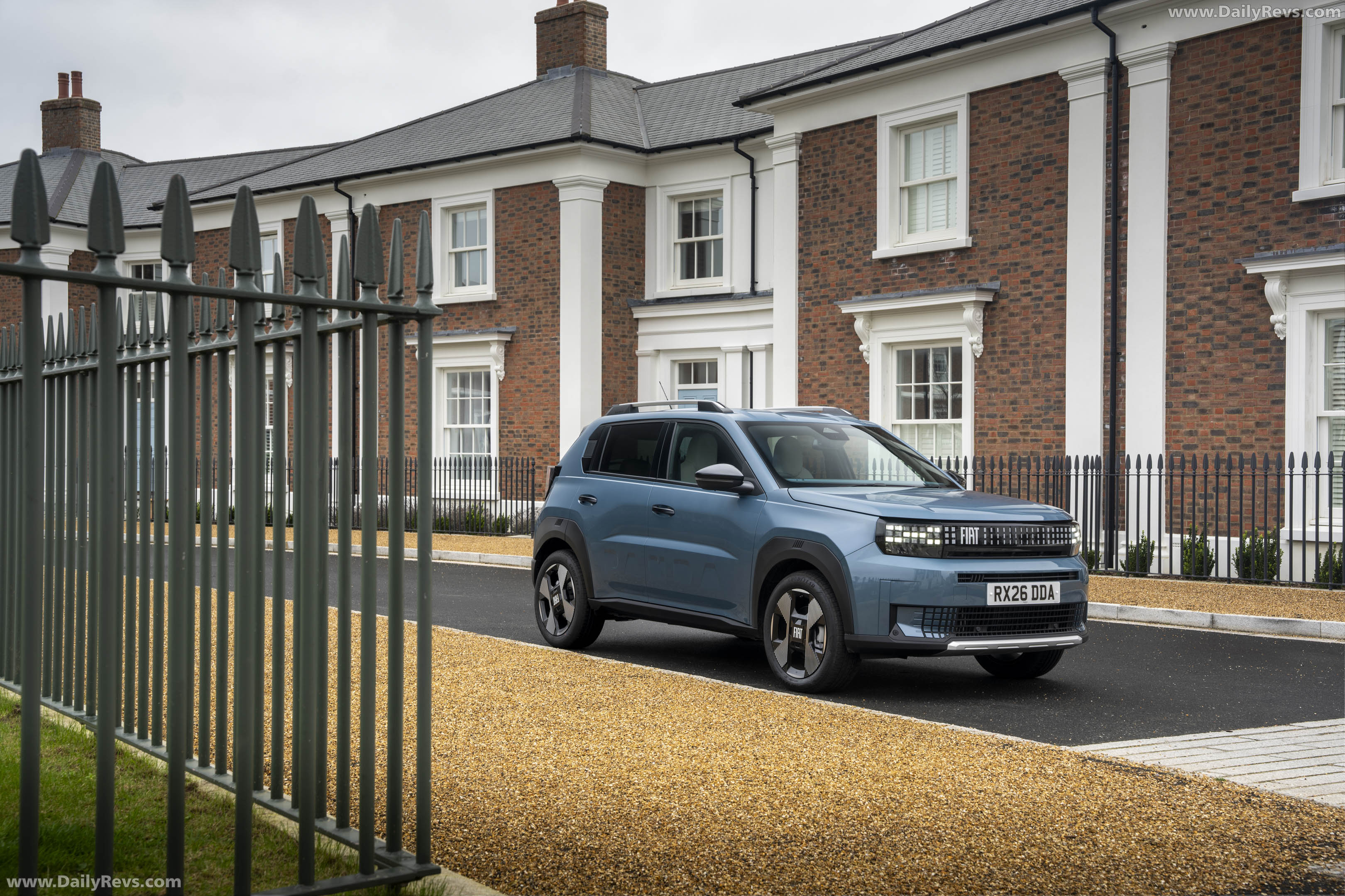 2025 Fiat Panda Hybrid La Prima UK Version Front View