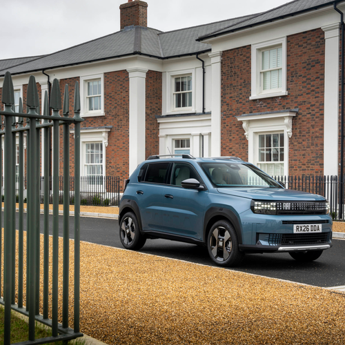 2025 Fiat Panda Hybrid La Prima UK Version Front View